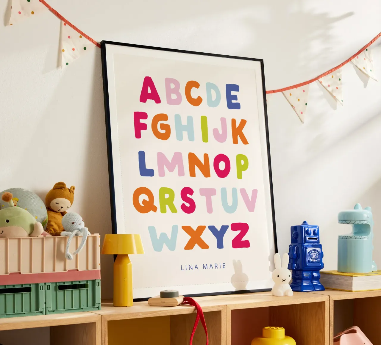 ABC Poster von CSK DESIGN