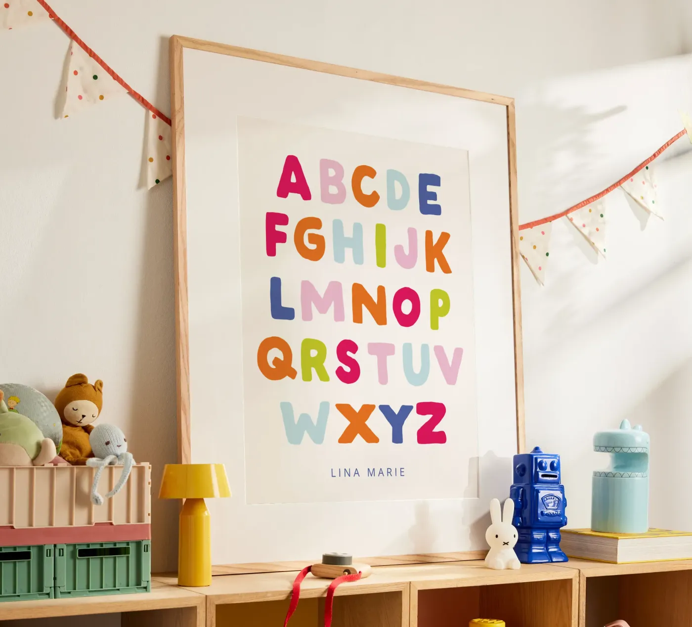 ABC Poster von CSK DESIGN