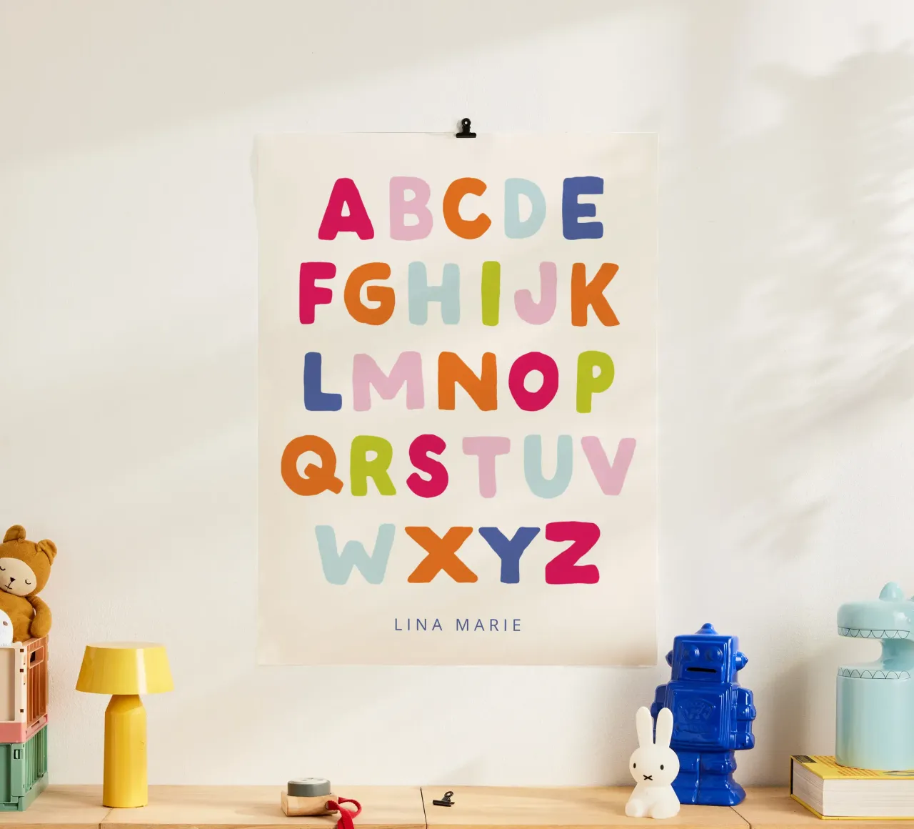 ABC Poster von CSK DESIGN