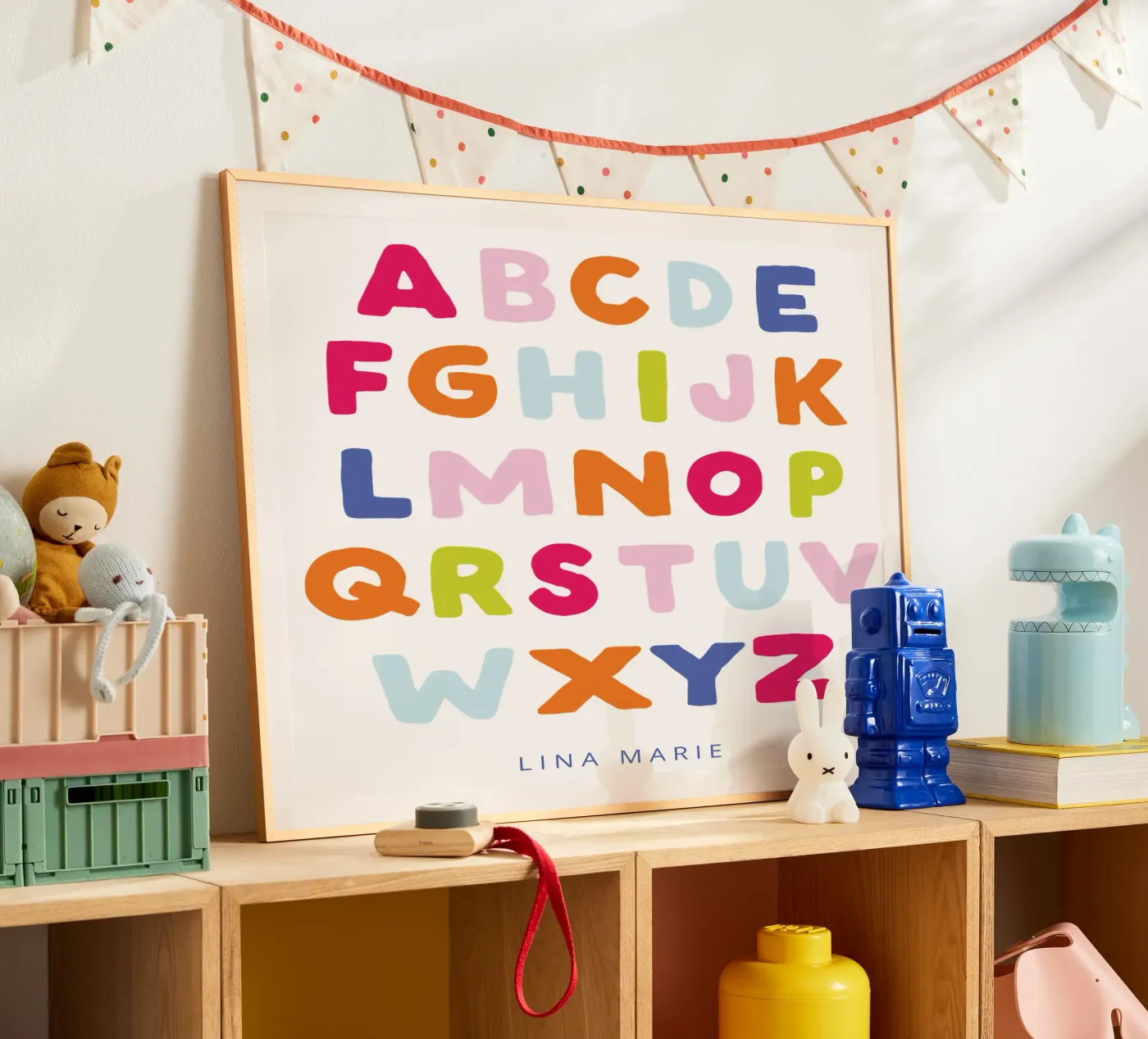 ABC Poster von CSK DESIGN