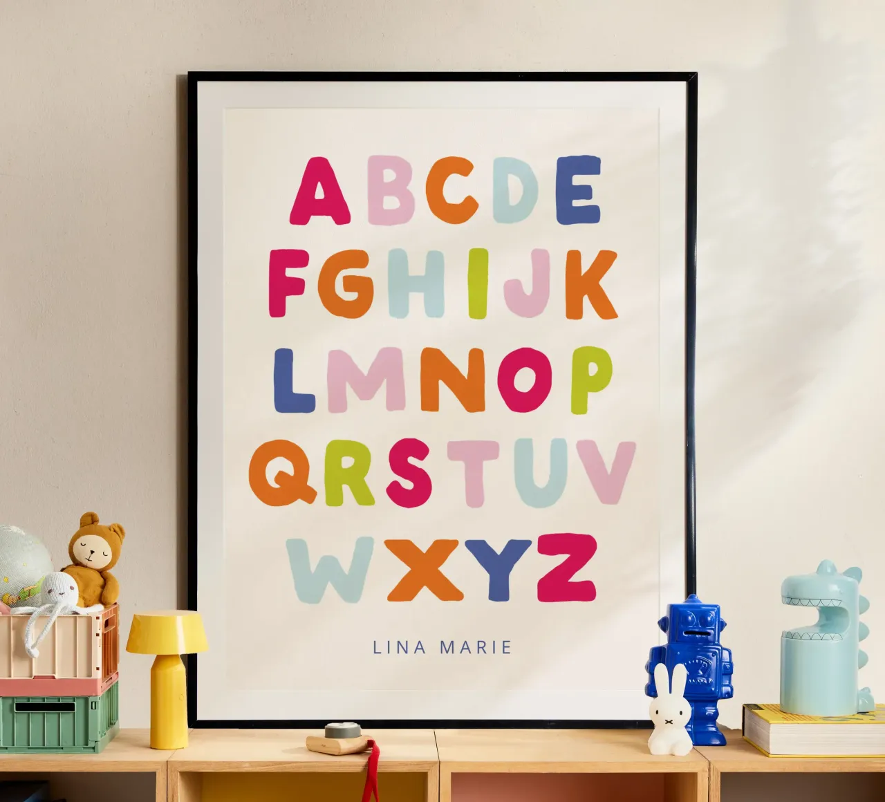 ABC Poster von CSK DESIGN