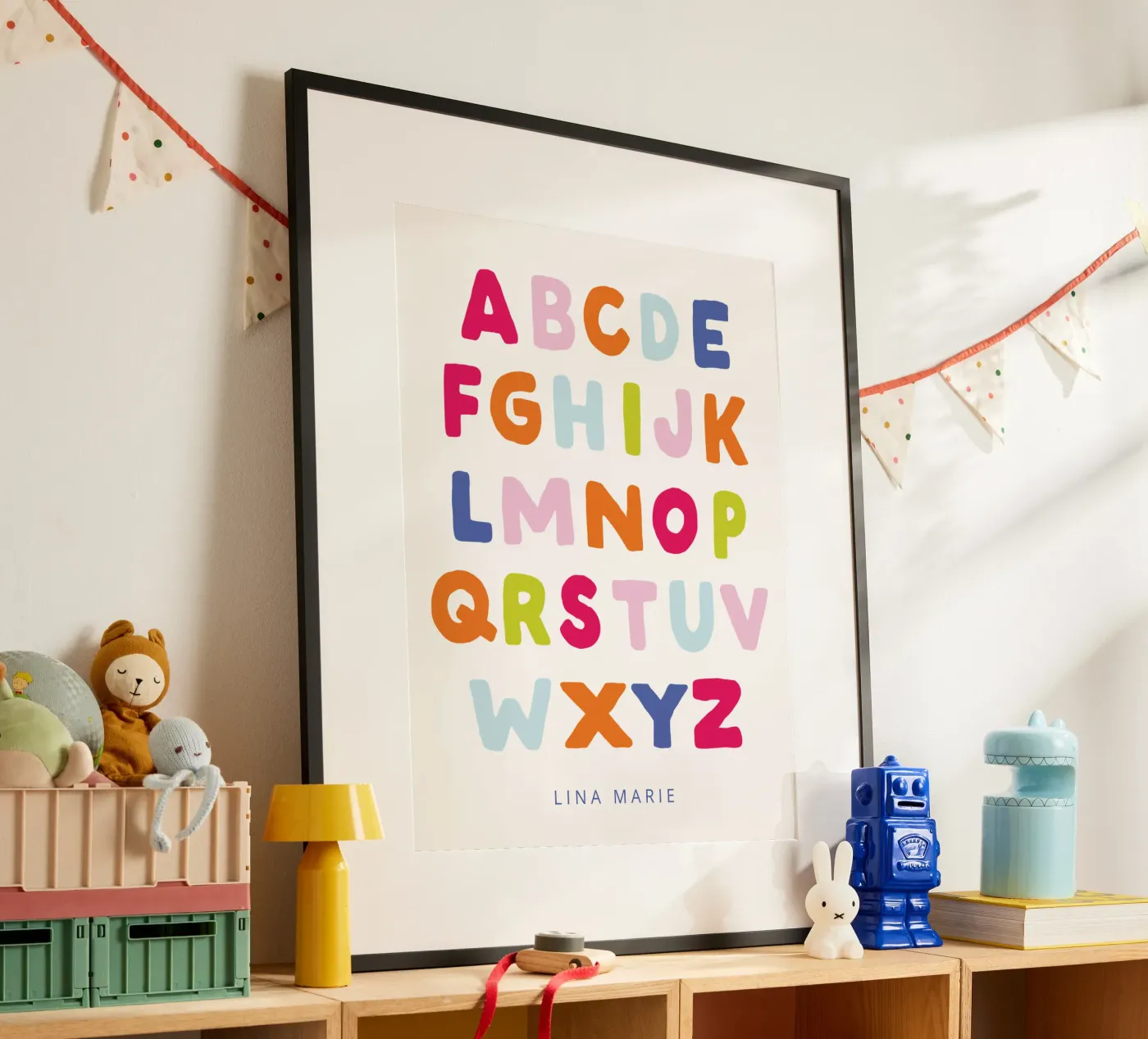 ABC Poster von CSK DESIGN