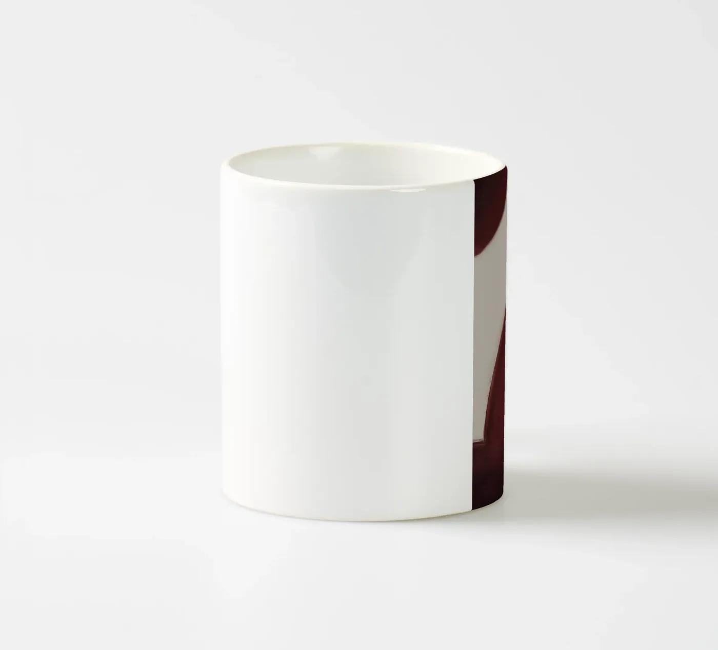 Abstract ceramic mug by by elle arts