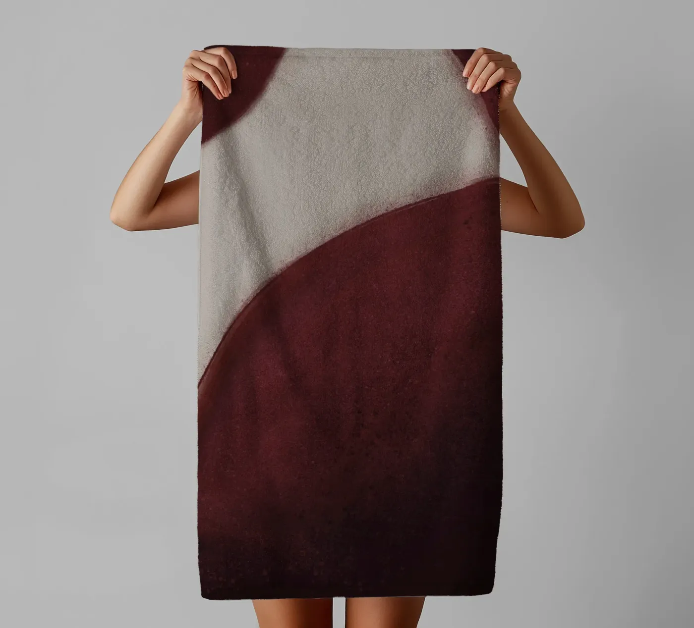 Abstract badhanddoek van by elle arts