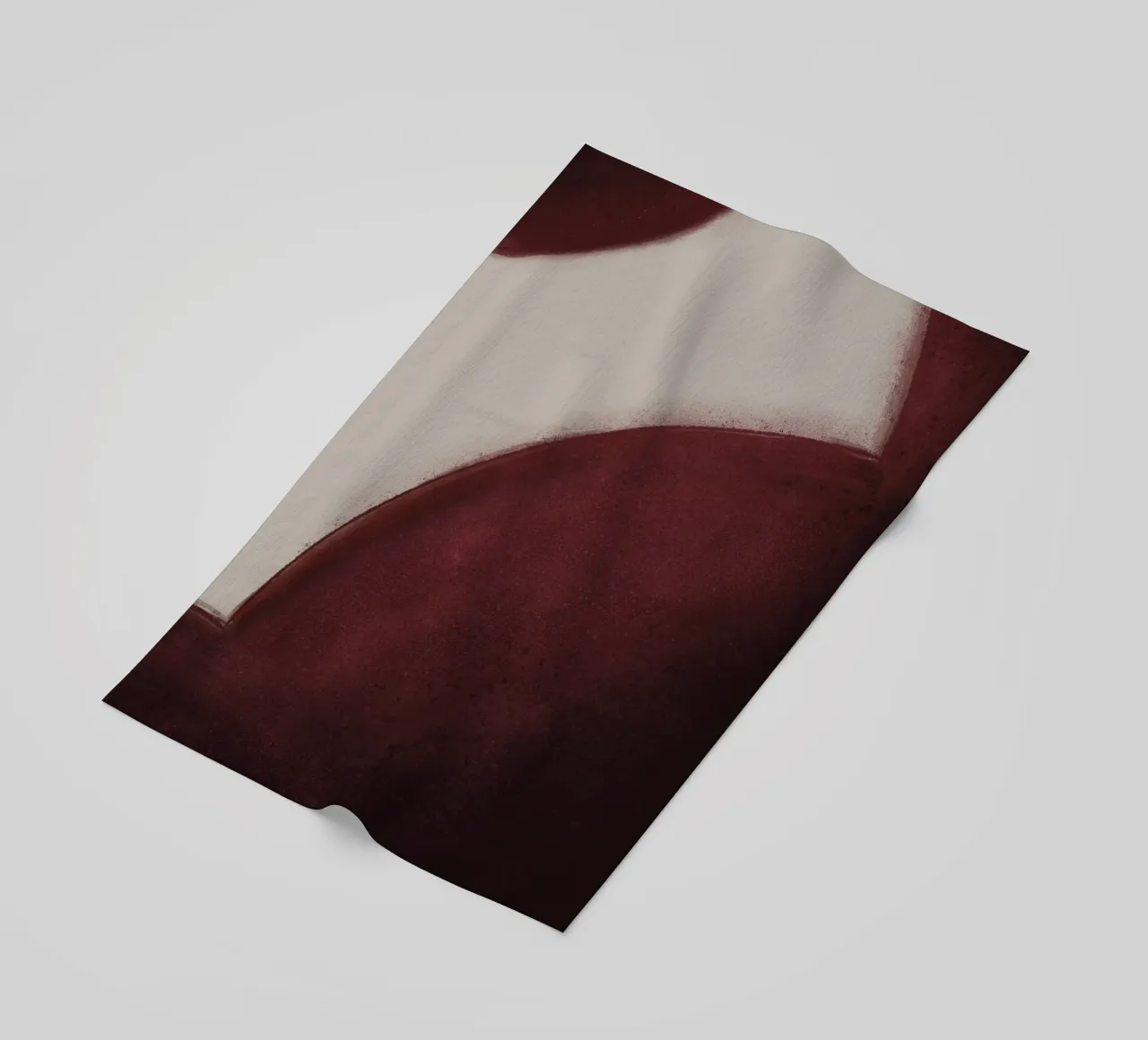Abstract beach towel by by elle arts