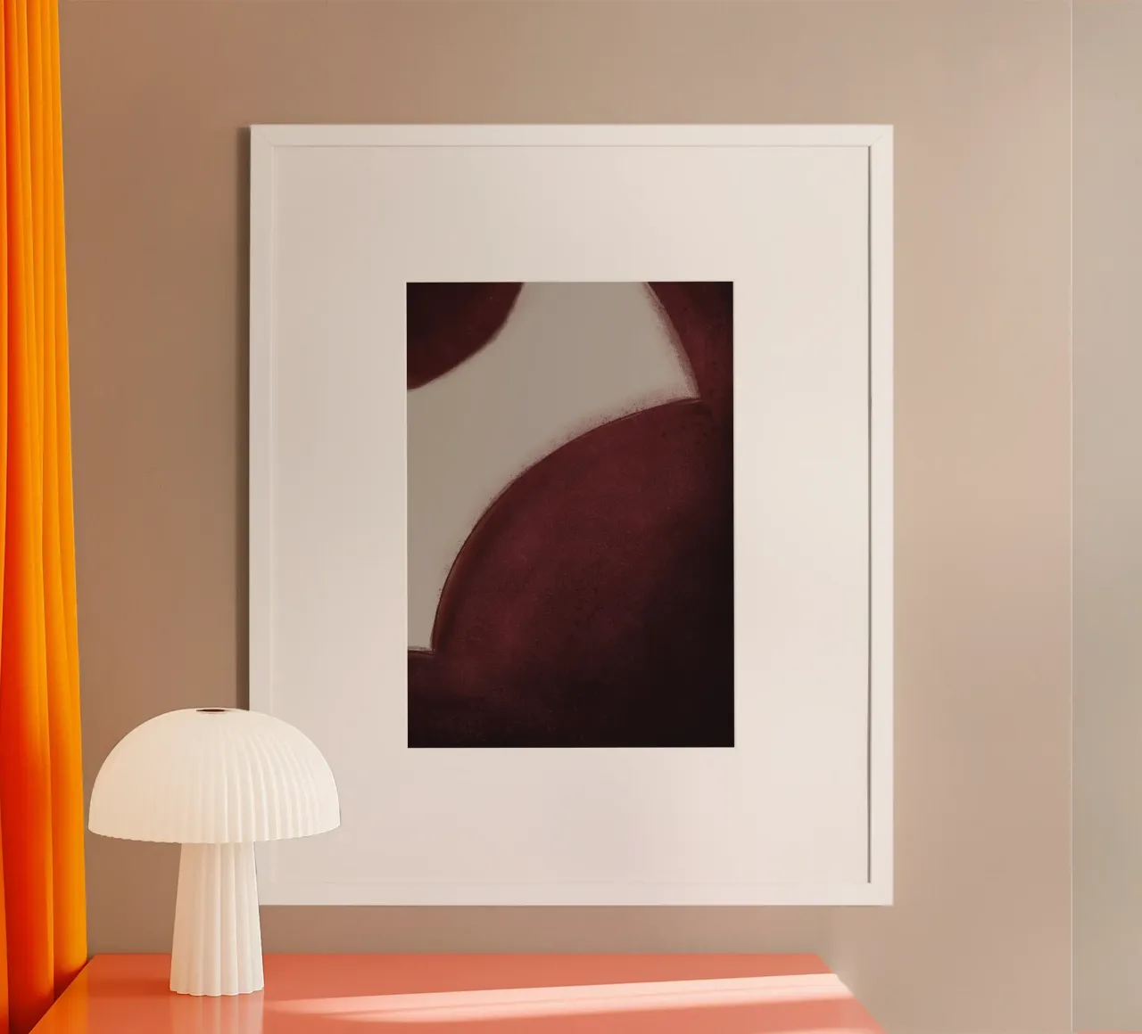 Abstract poster by by elle arts