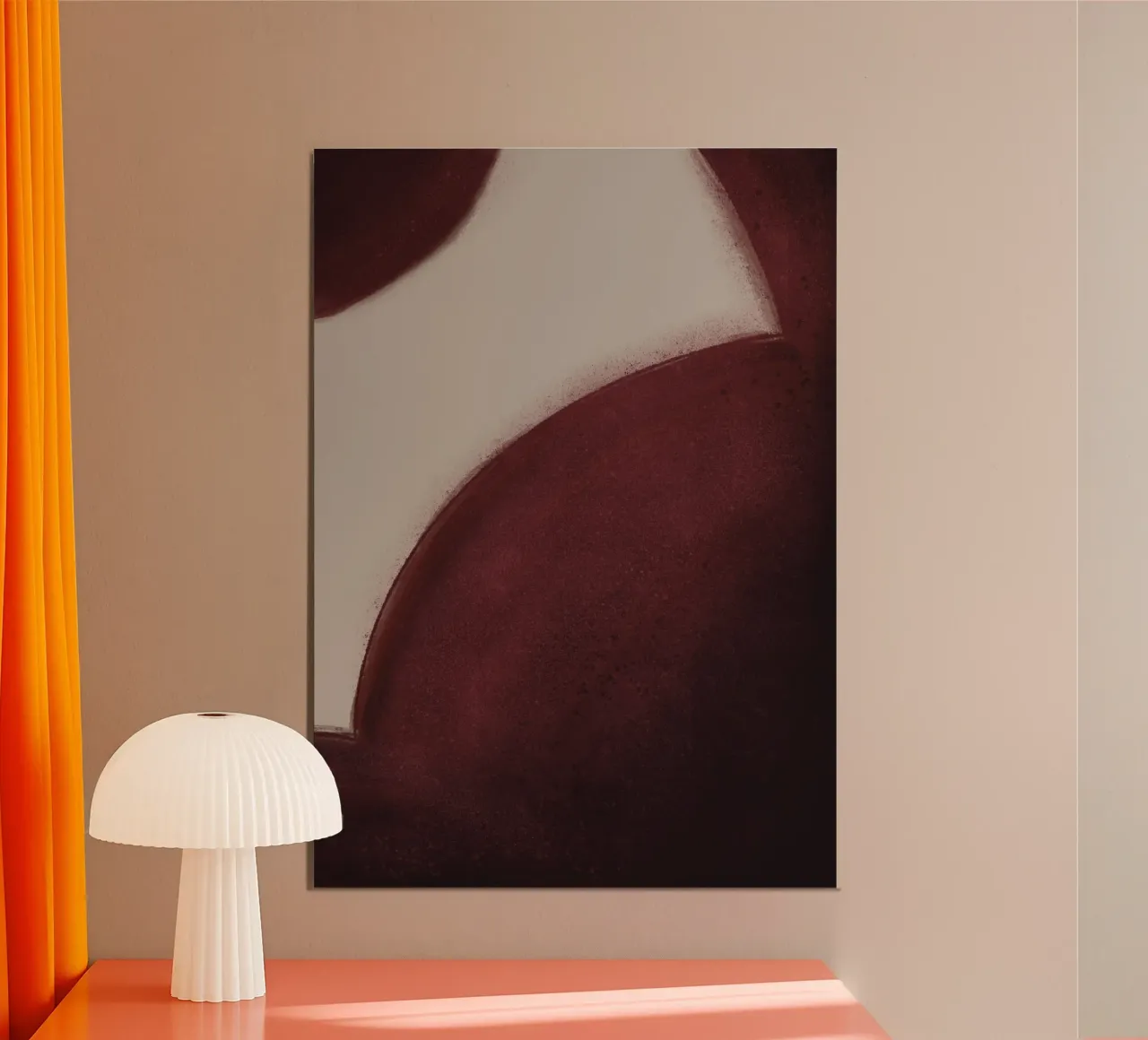 Abstract poster by by elle arts