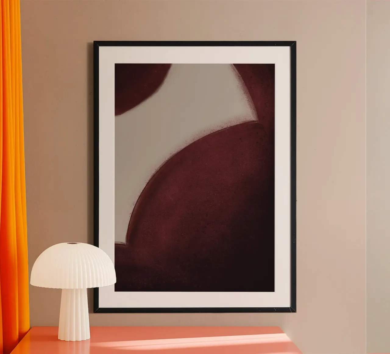 Abstract poster by by elle arts