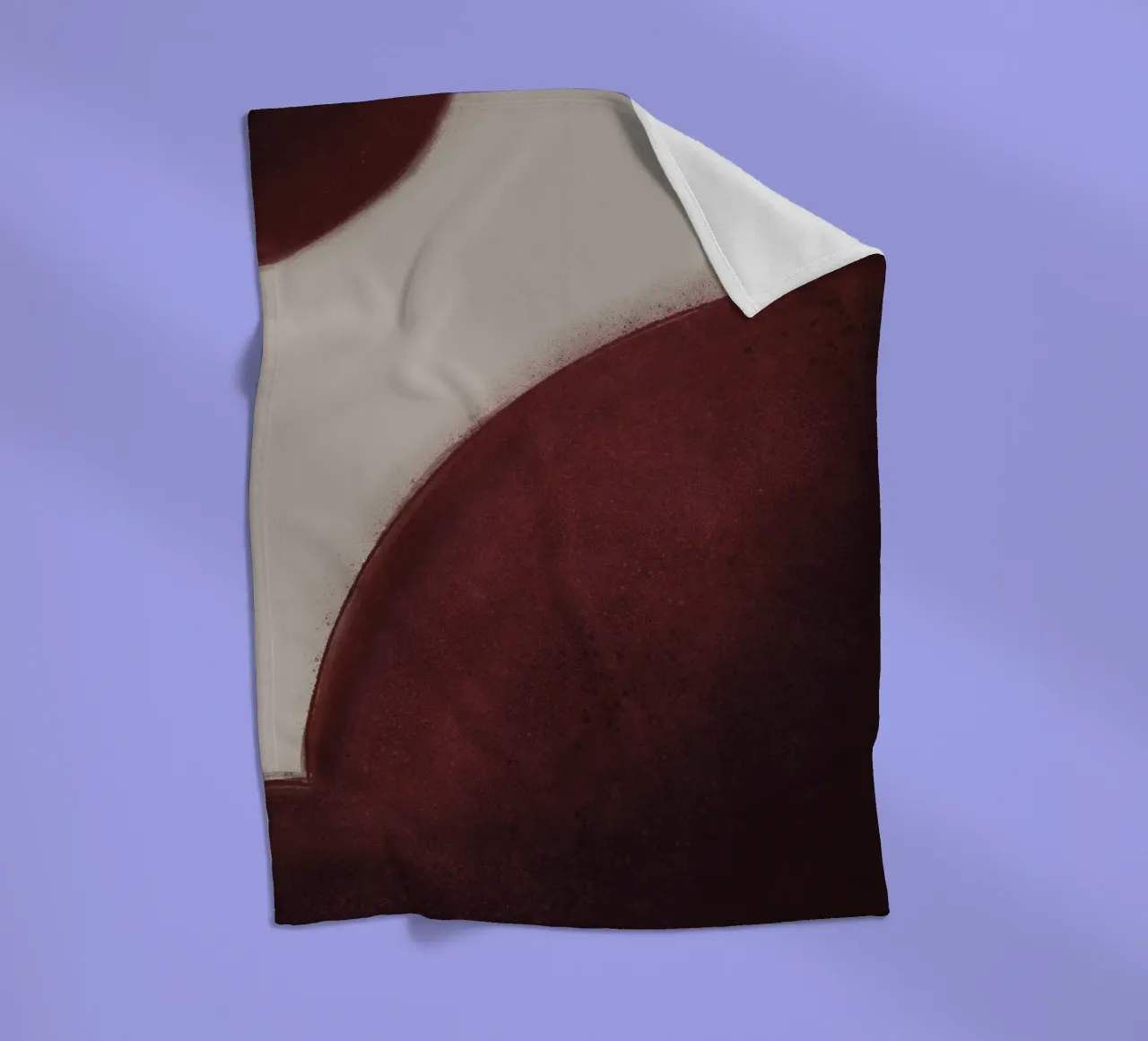 Abstract fleecedeken van sketch_visual_studio