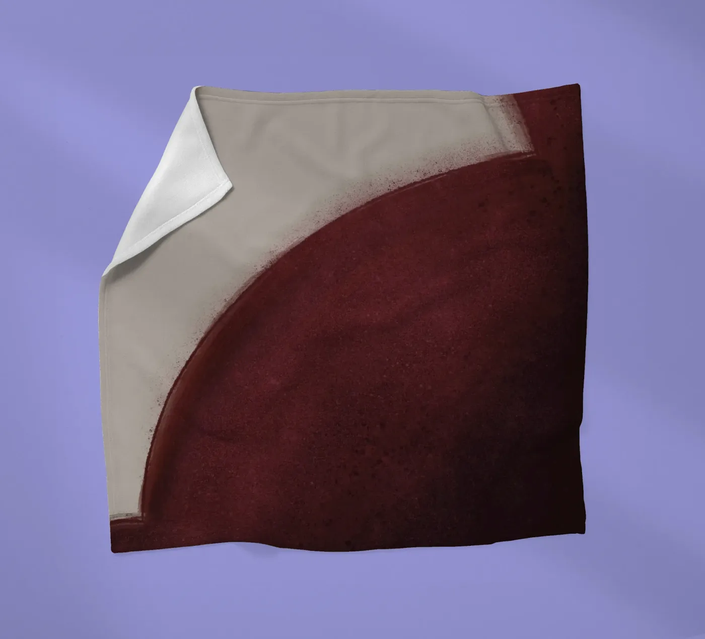 Abstract coperta in pile da by elle arts