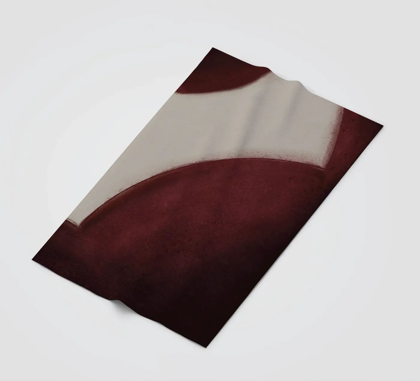 Abstract coperta in pile da by elle arts