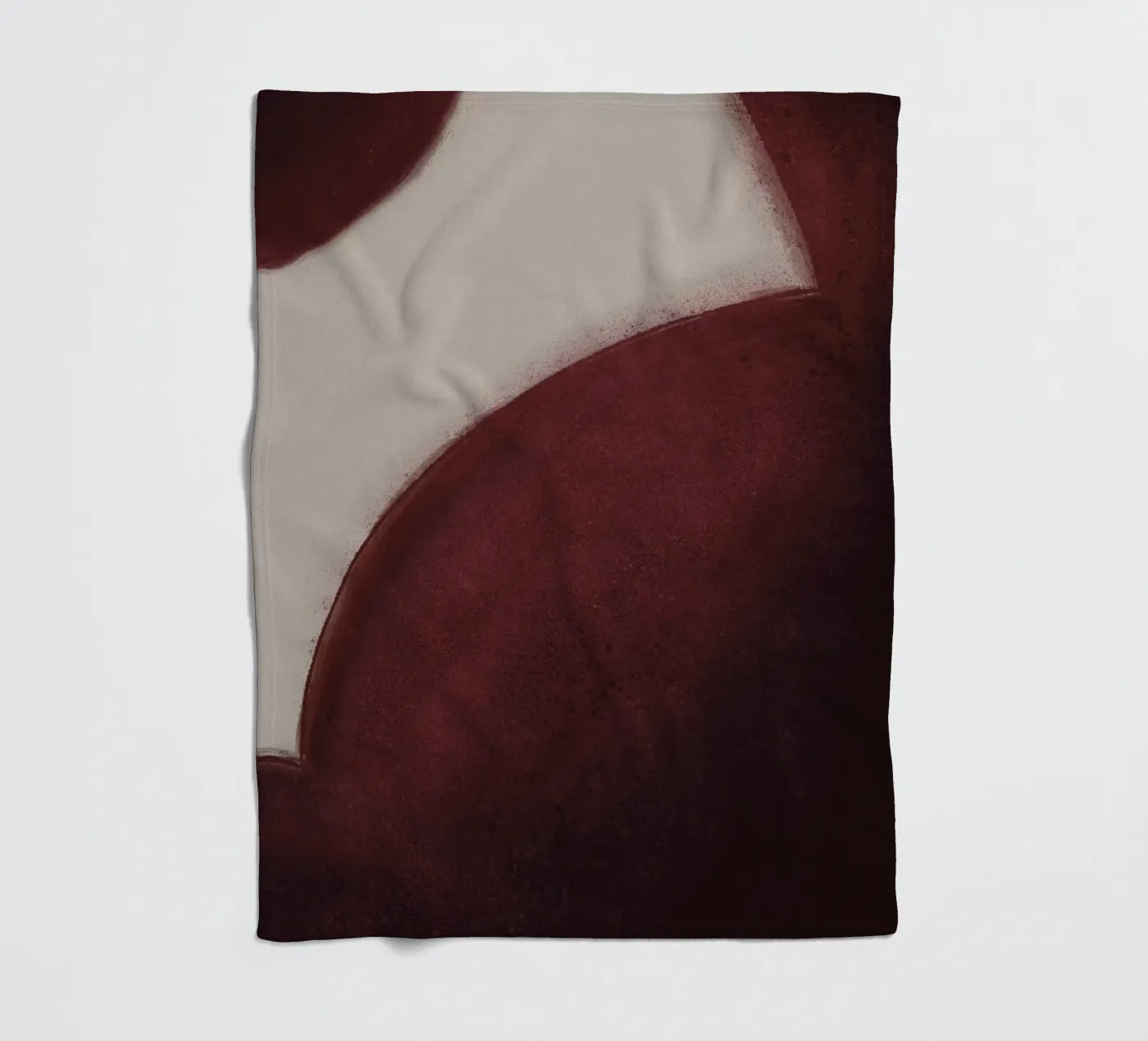 Abstract coperta in pile da by elle arts