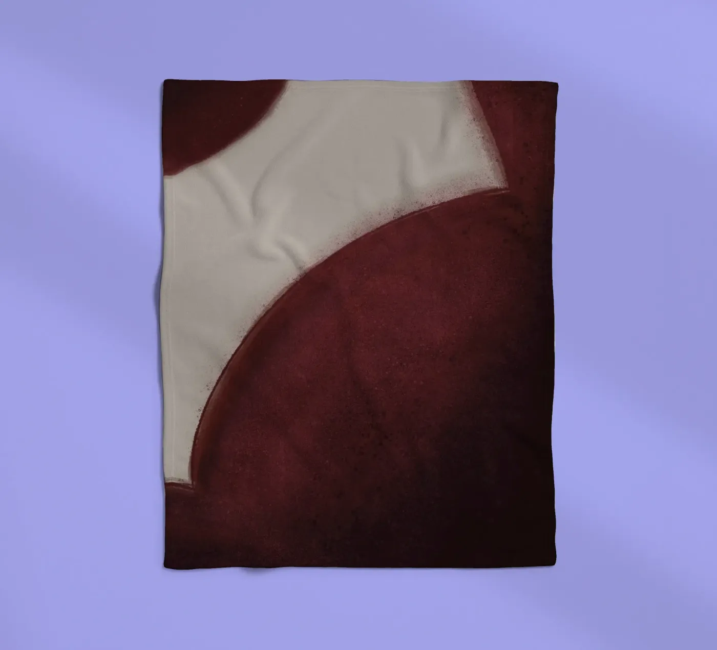 Abstract coperta in pile da by elle arts