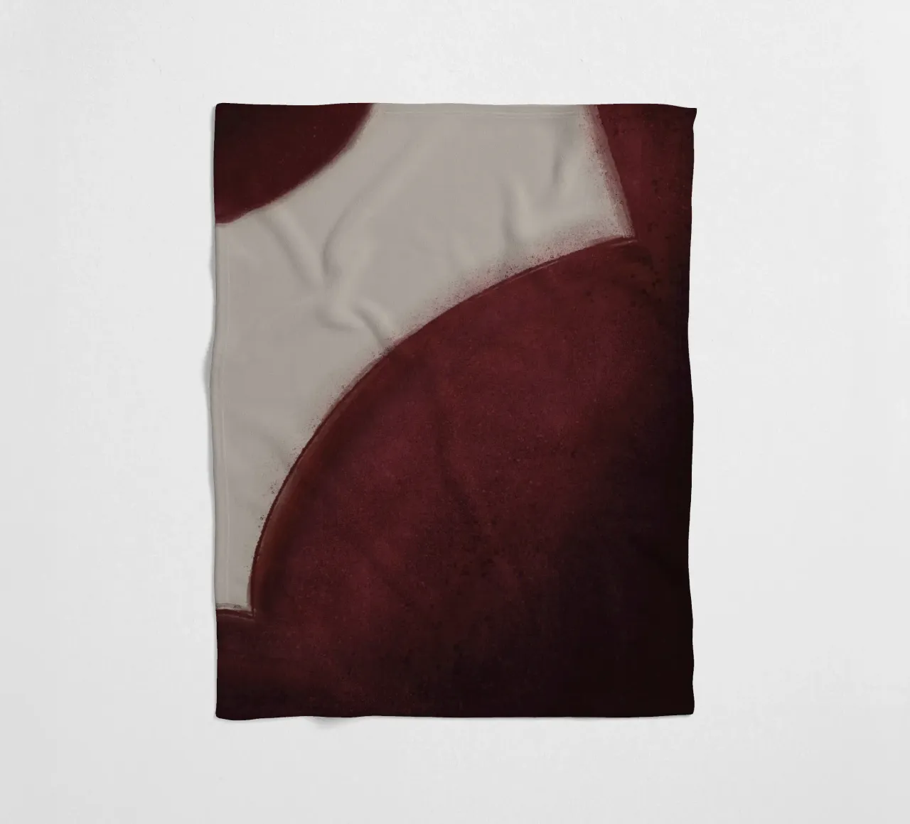 Abstract fleecedeken van sketch_visual_studio