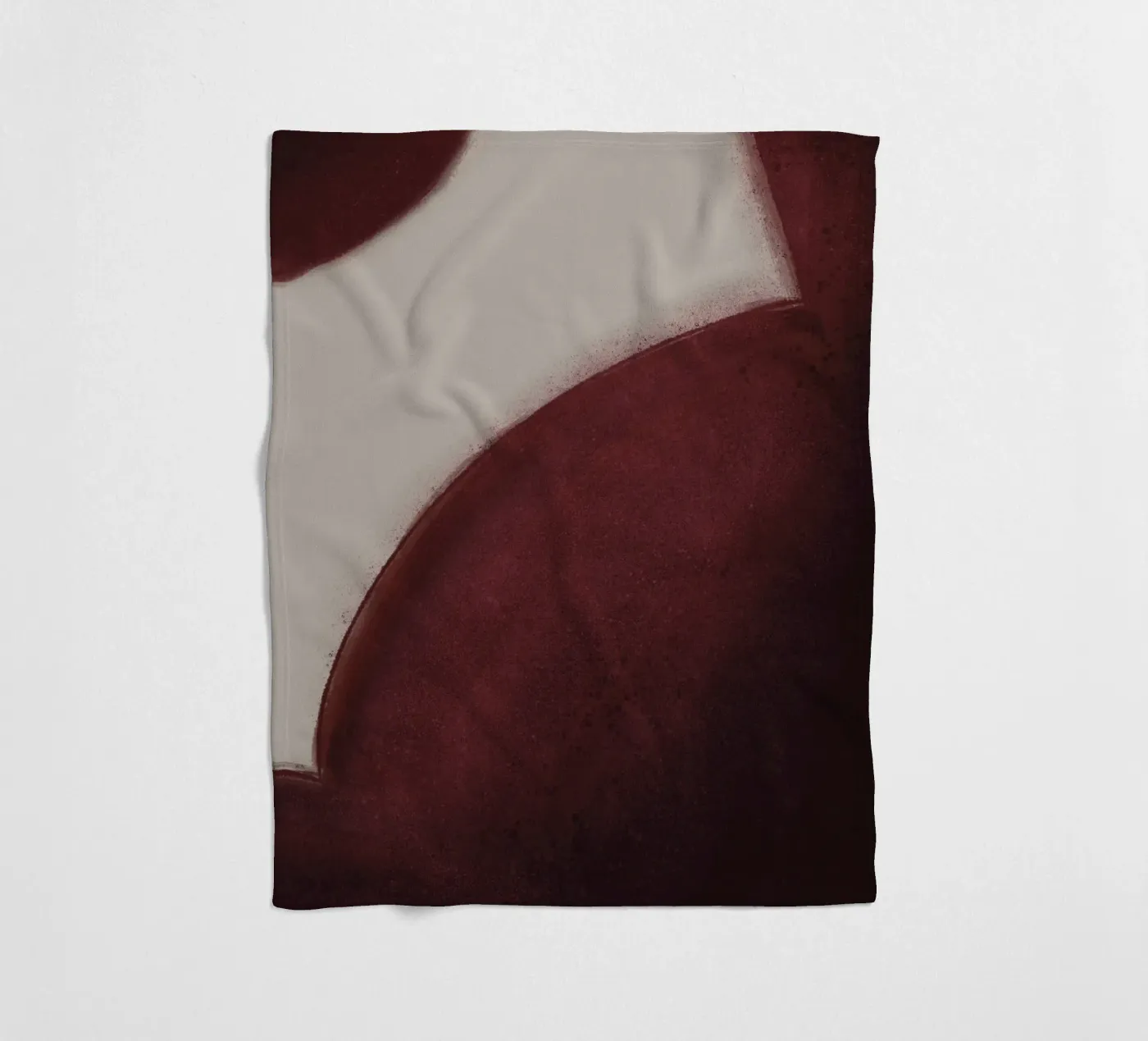 Abstract coperta in pile da by elle arts
