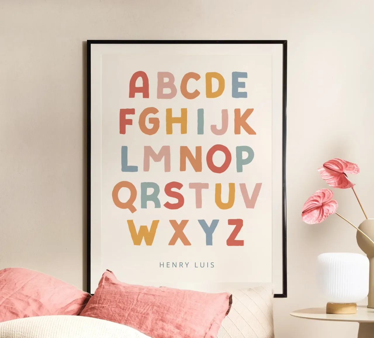 ABC poster van CSK DESIGN