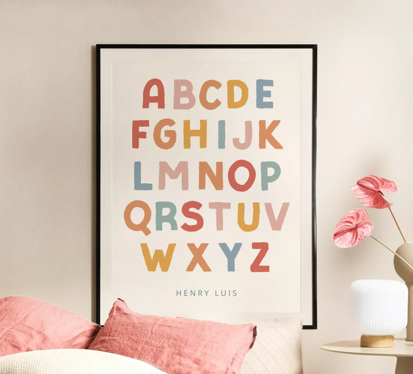 ABC Poster von CSK DESIGN