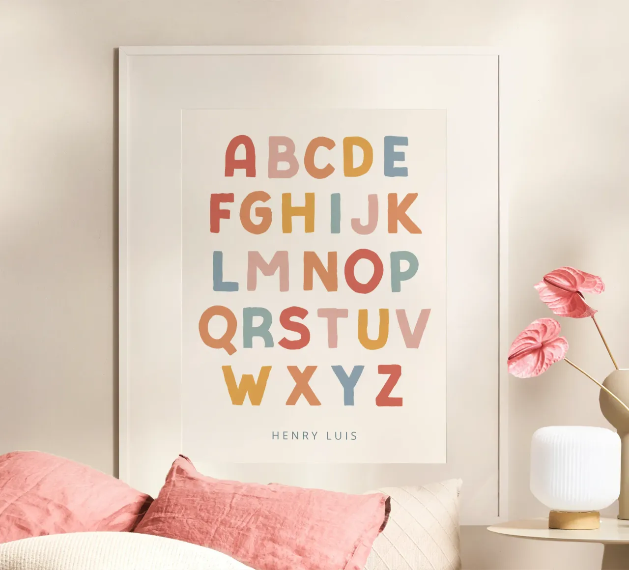 ABC poster van CSK DESIGN