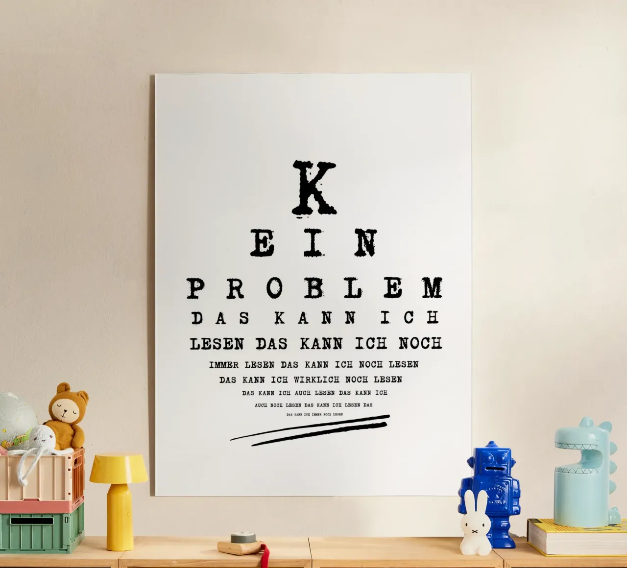Nessun problema, posso ancora leggerlo... plexiglass da ArtDesign by KBK