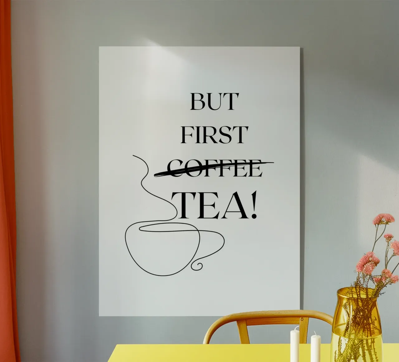 MA PRIMA IL TÈ! plexiglass da ArtDesign by KBK