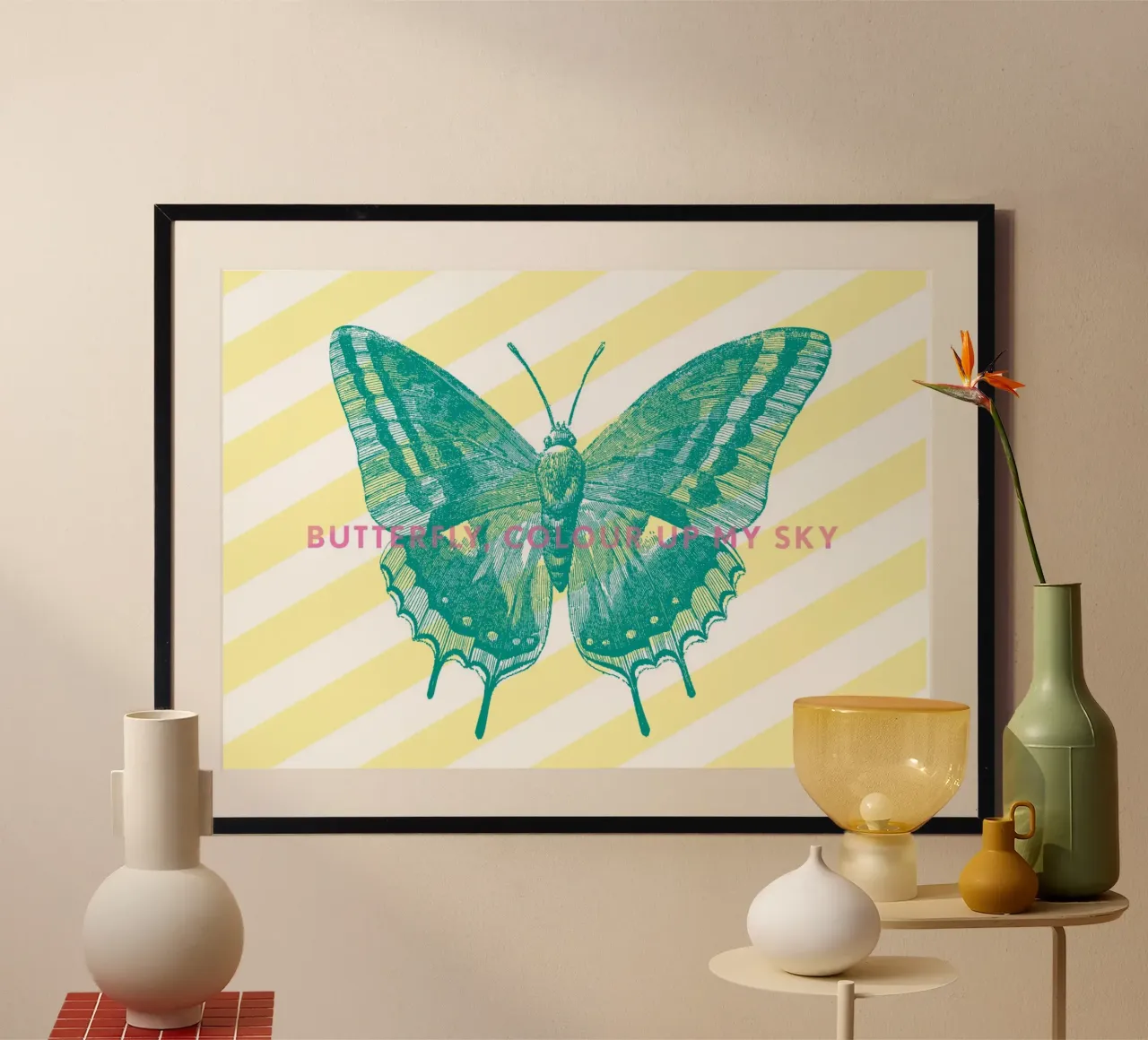 Butterfly Poster von 7 Seas