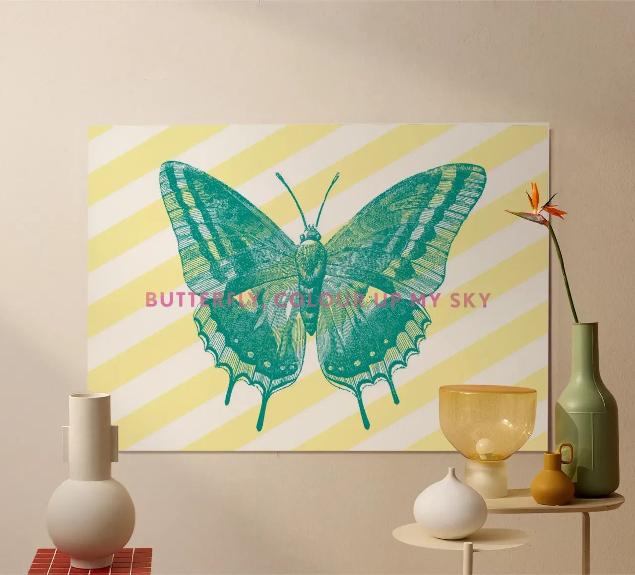 Butterfly Poster von 7 Seas