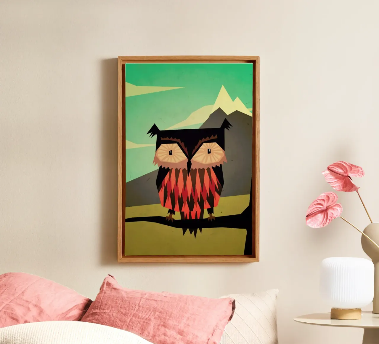 Critter Owl tela da Yetiland