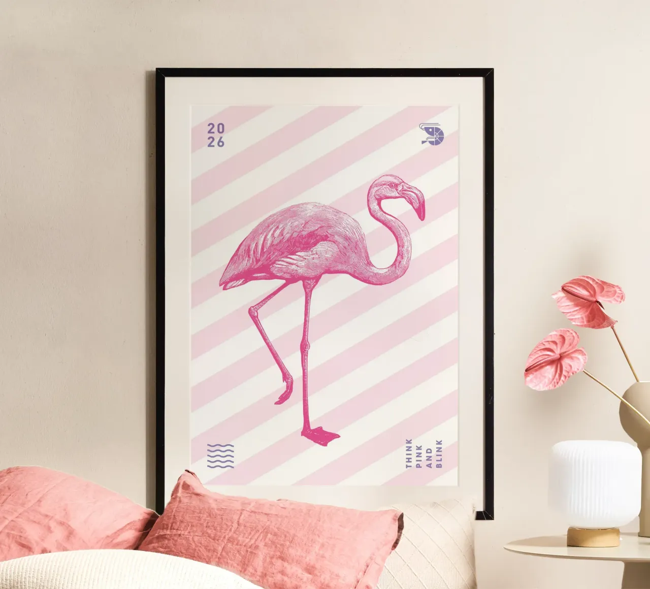 Think pink poster da 7 Seas