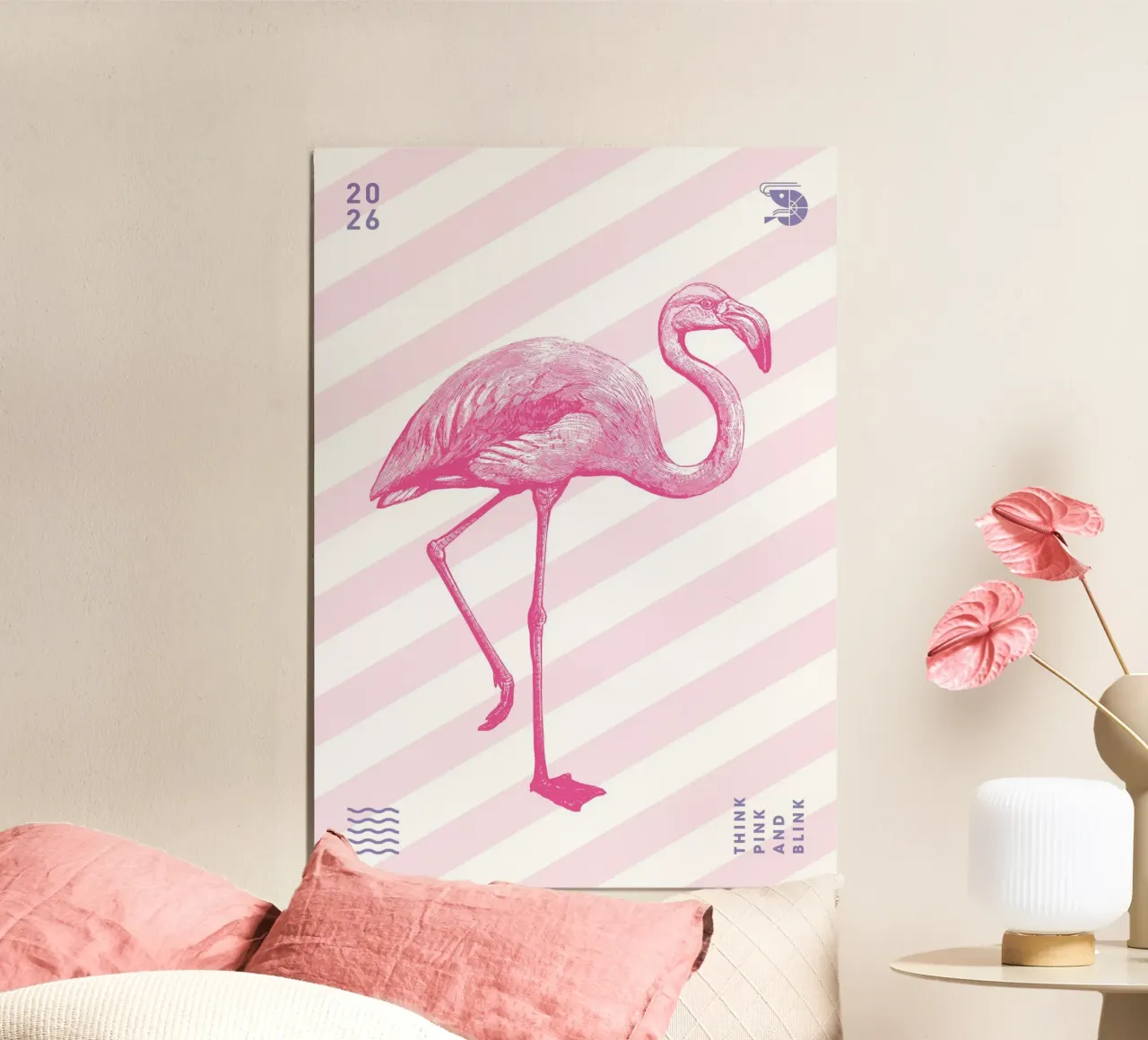 Think pink poster da 7 Seas