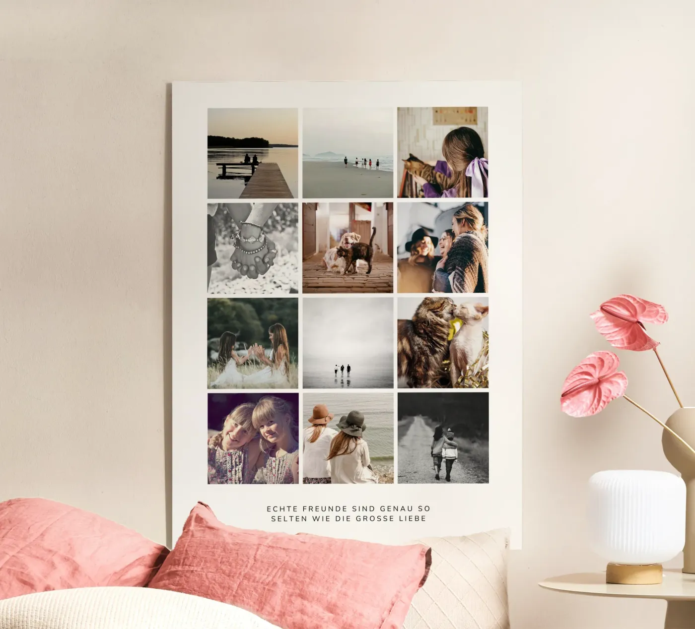 Freundschaft Collage plexiglass da CSK DESIGN