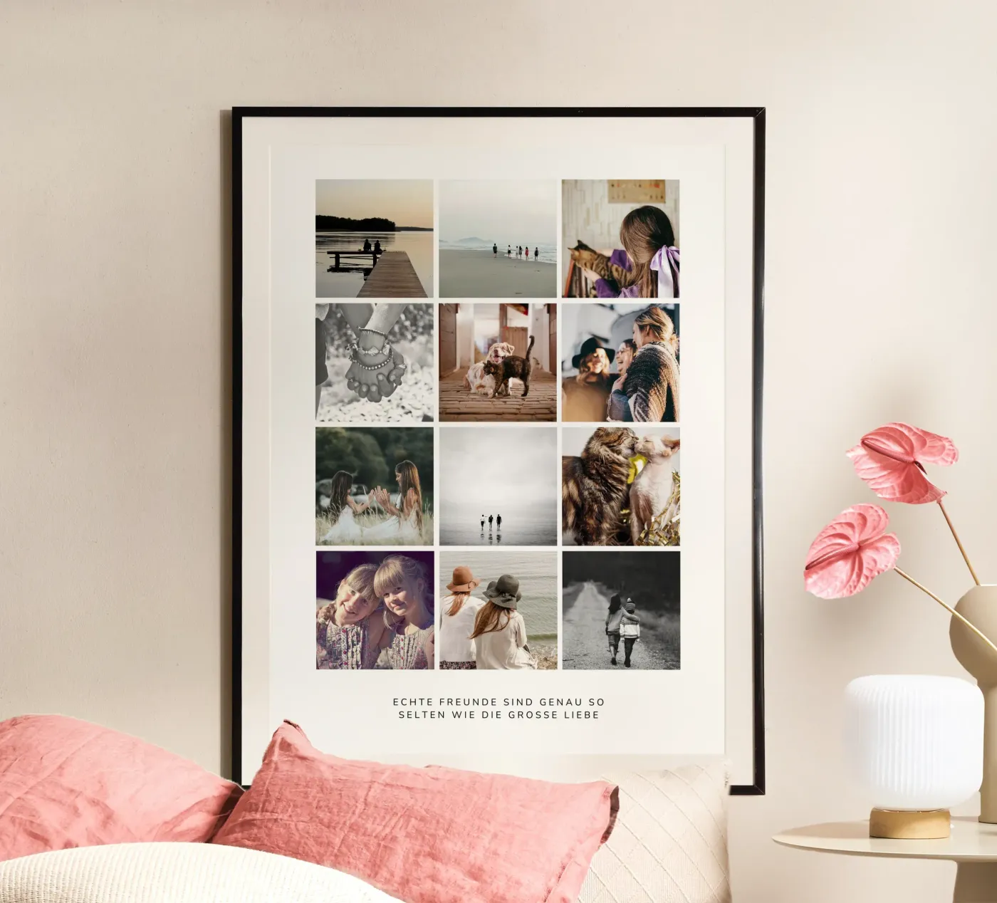 Freundschaft Collage poster da CSK DESIGN