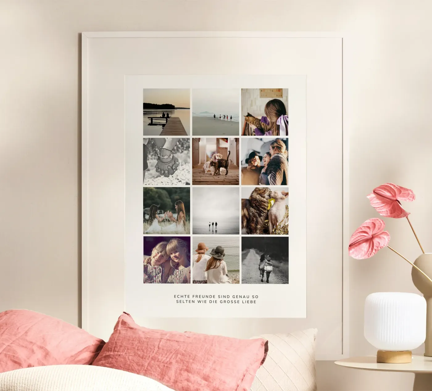 Freundschaft Collage poster da CSK DESIGN