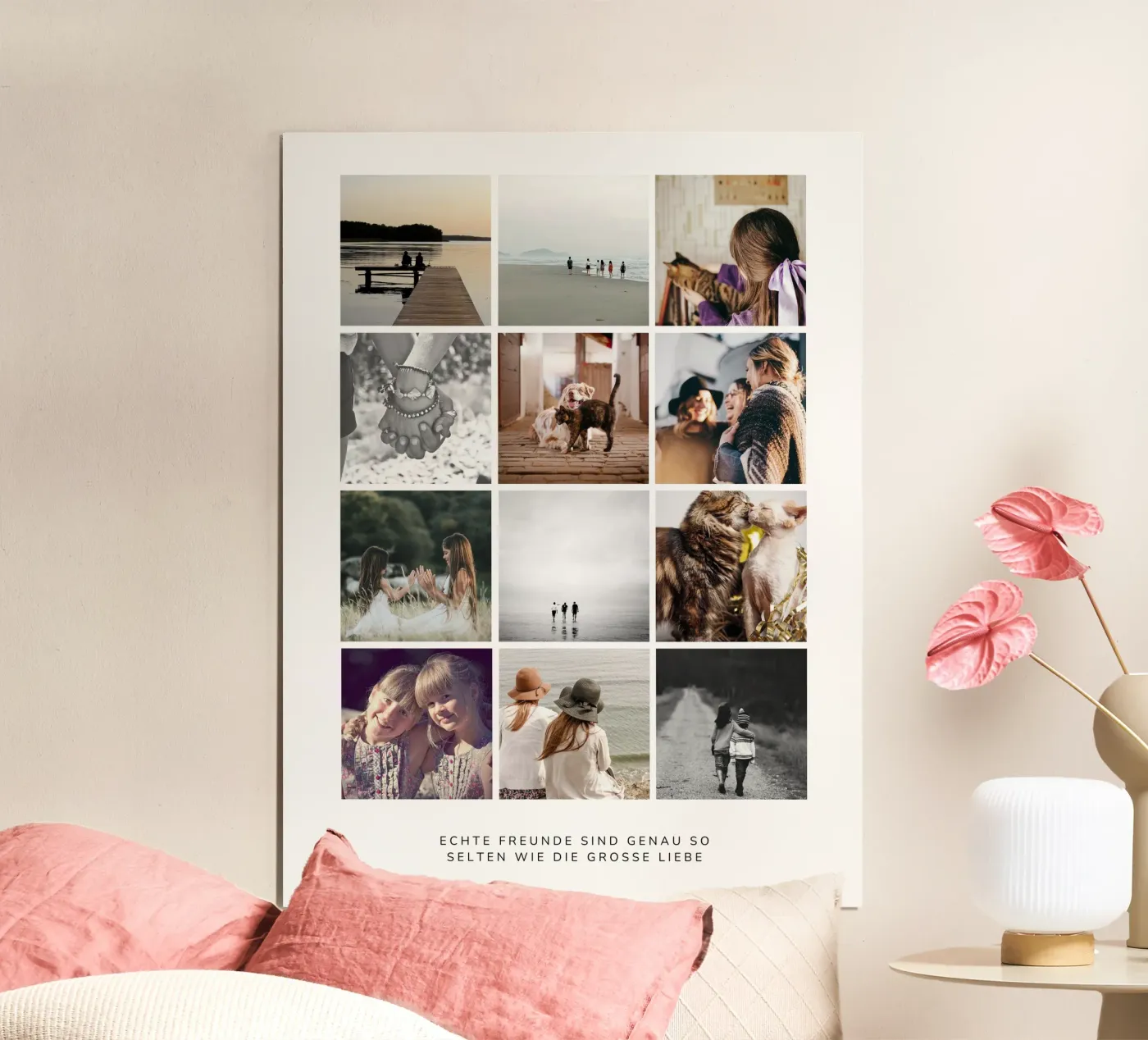 Freundschaft Collage poster da CSK DESIGN