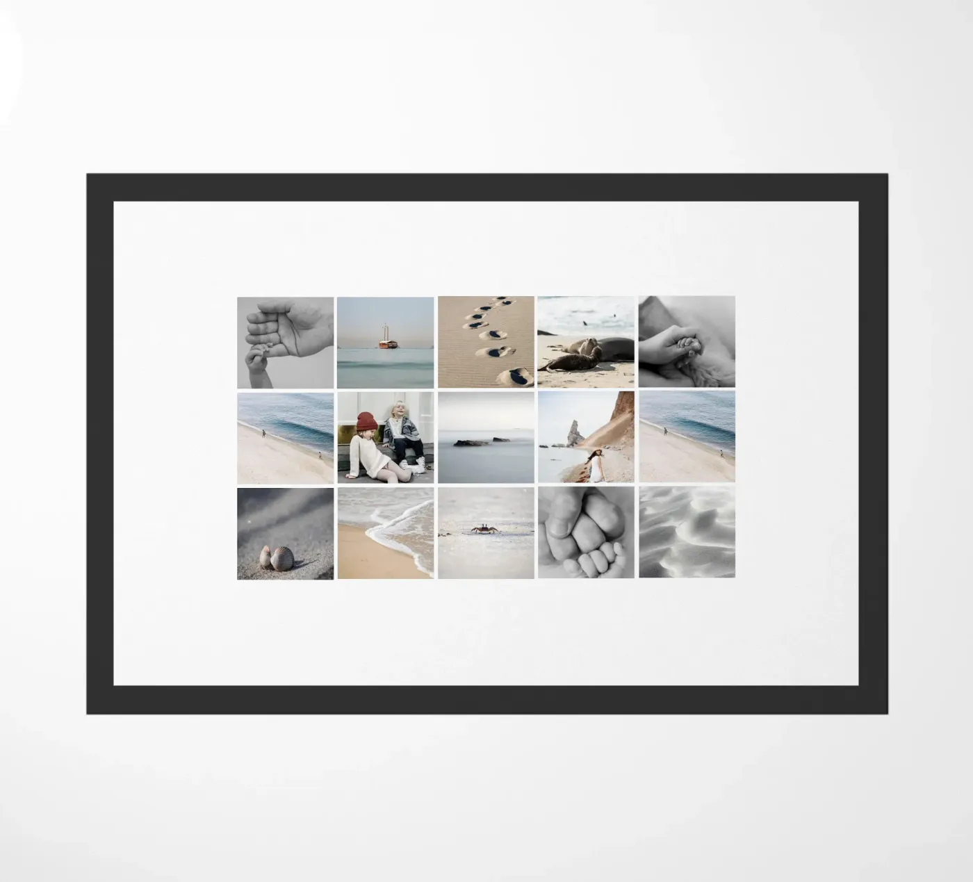 Life Collage doormat by CSK DESIGN