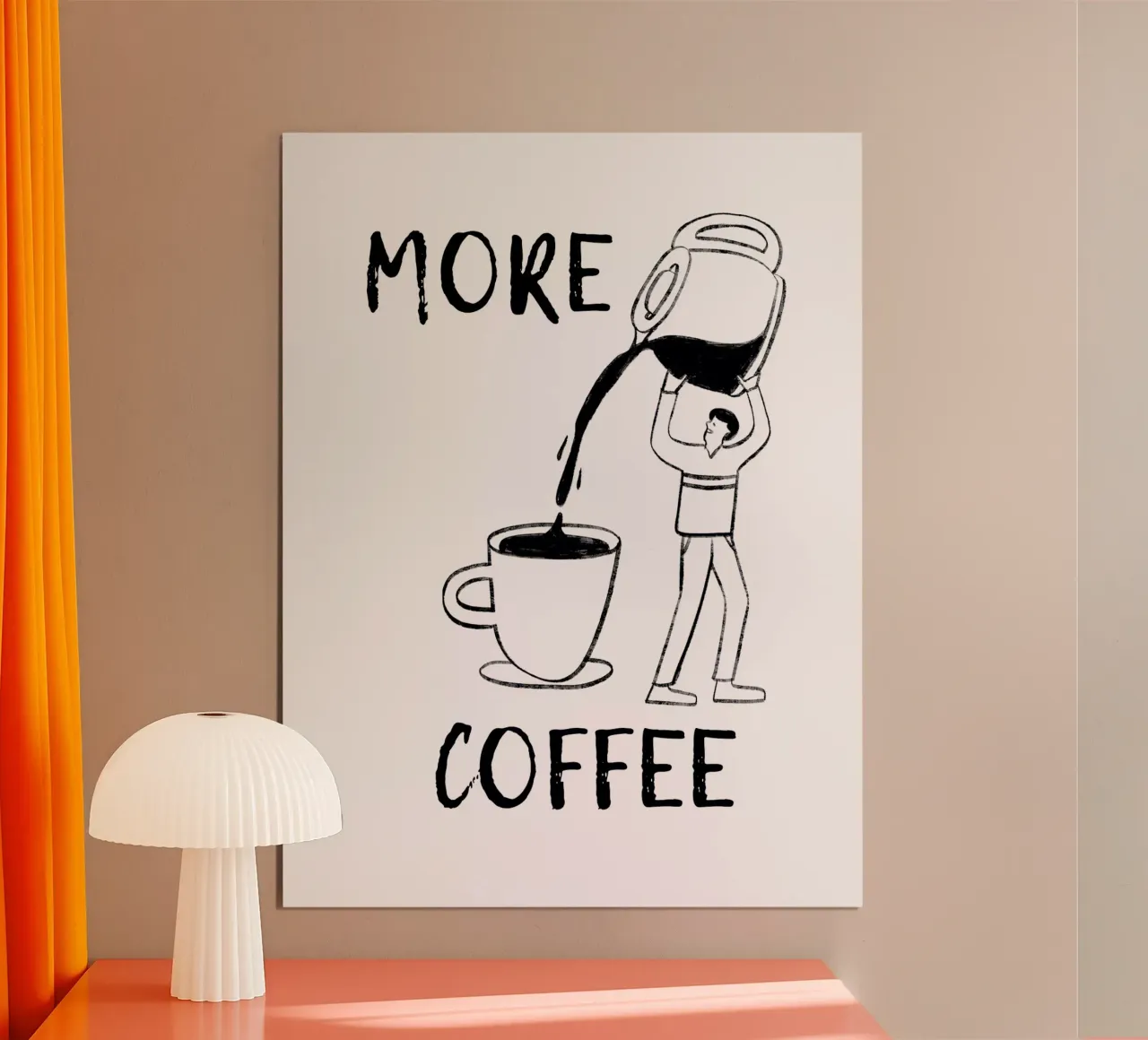 Più caffè carta hahnemühle da ArtDesign by KBK
