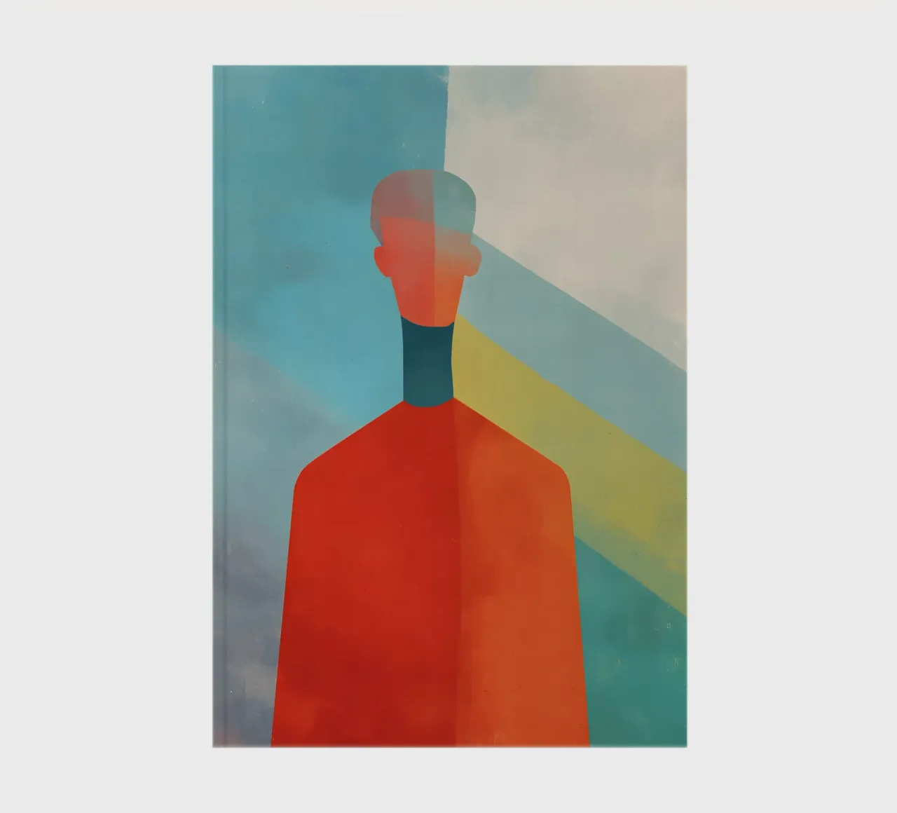 Split Light notebook by Mosaic Dialogue