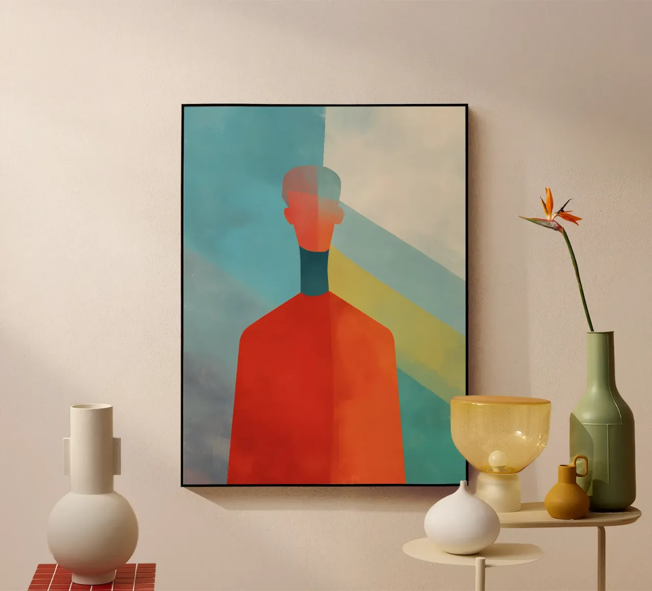 Split Light plexiglas de Mosaic Dialogue