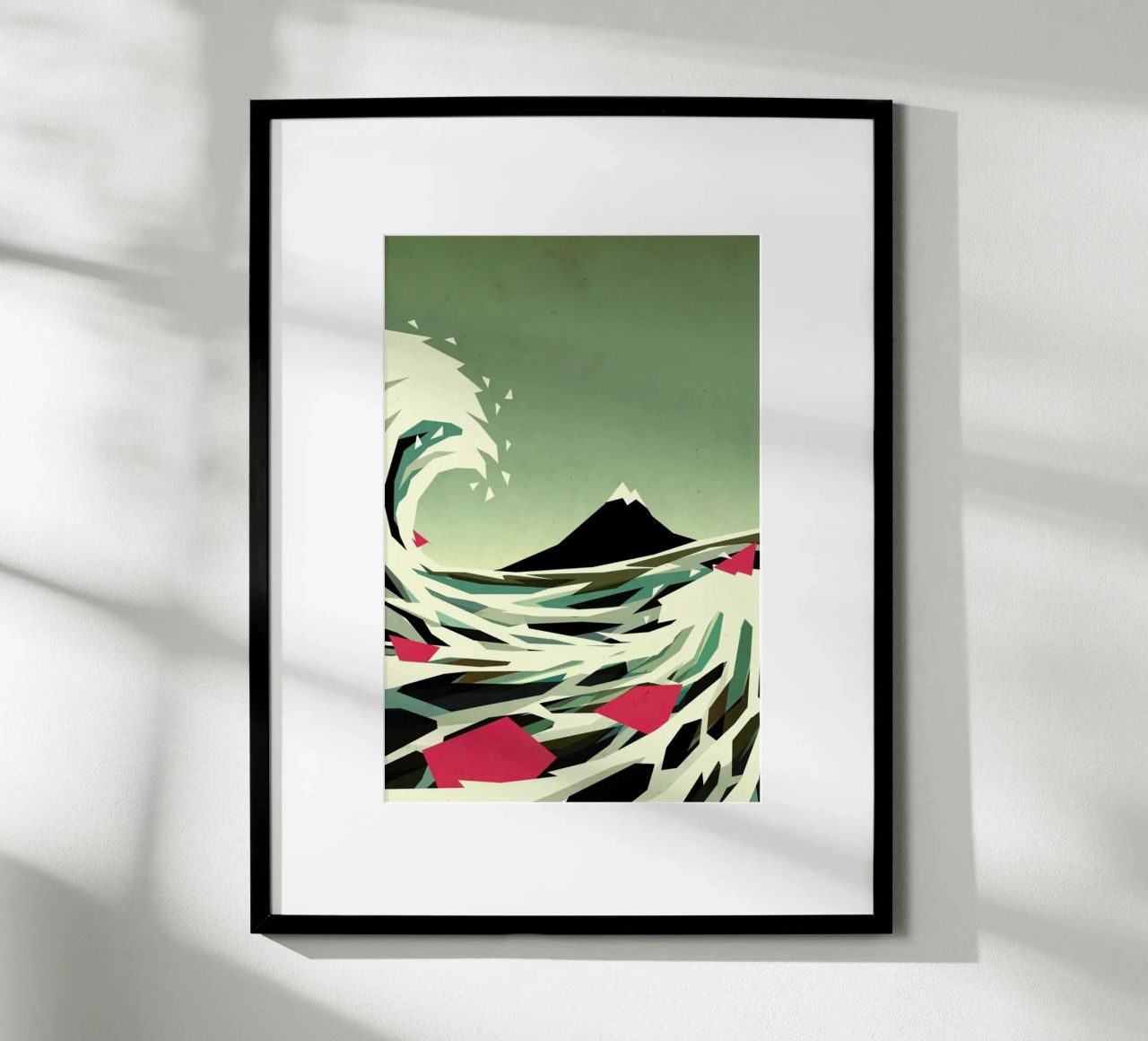 Go with the flow poster da Yetiland
