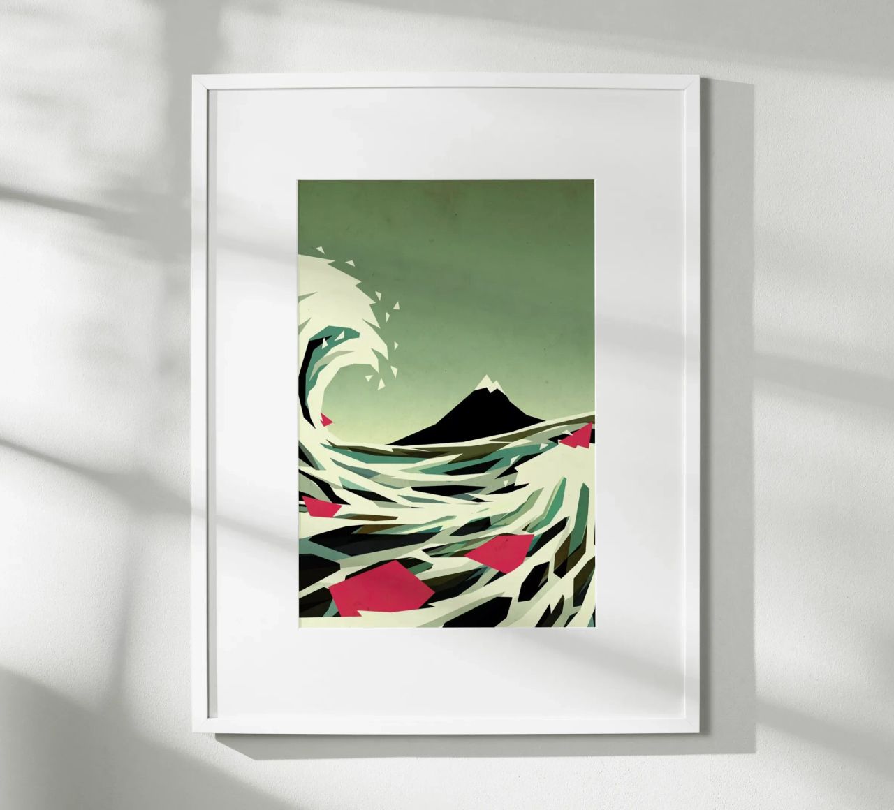 Go with the flow poster da Yetiland