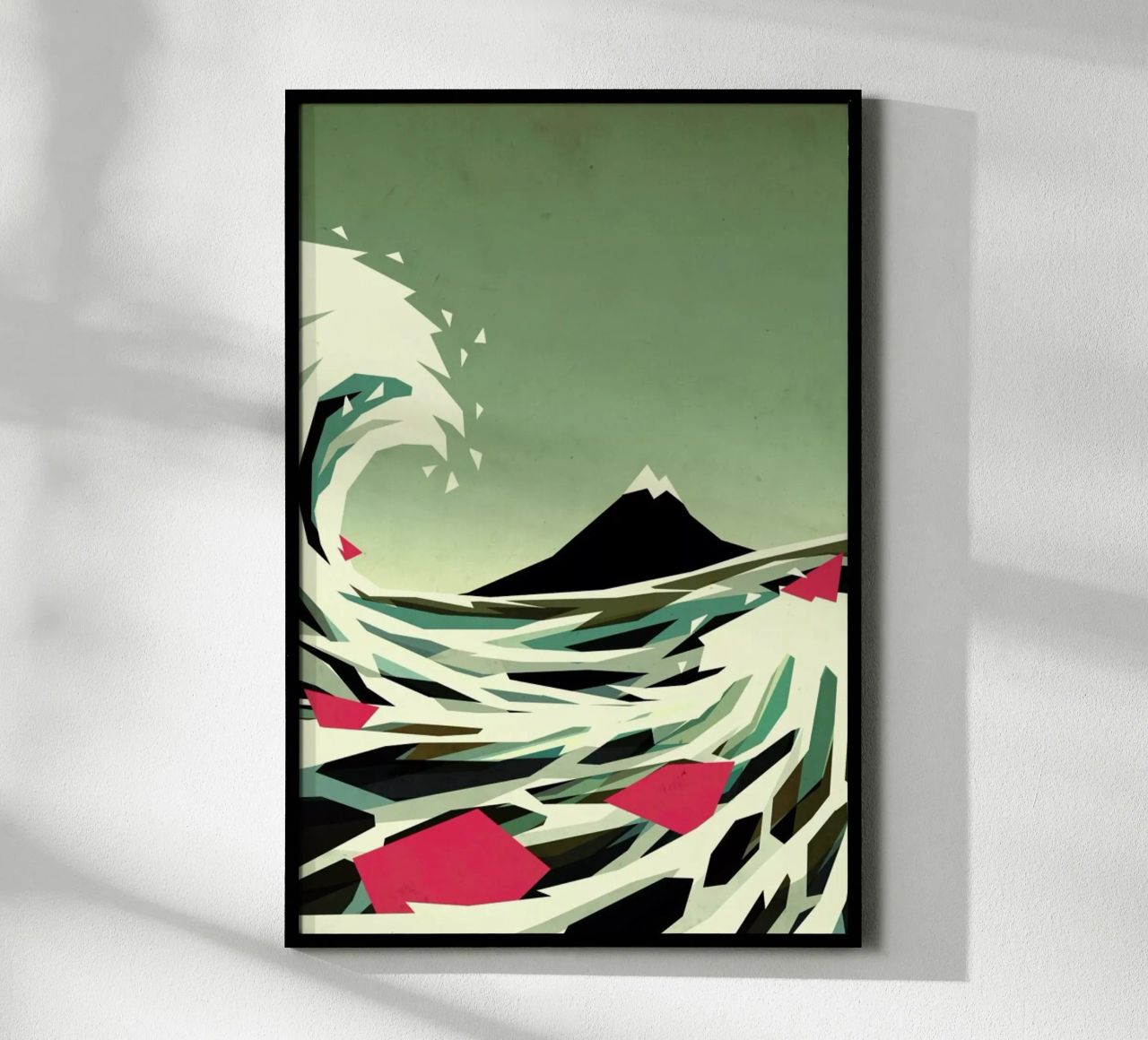 Go with the flow poster da Yetiland