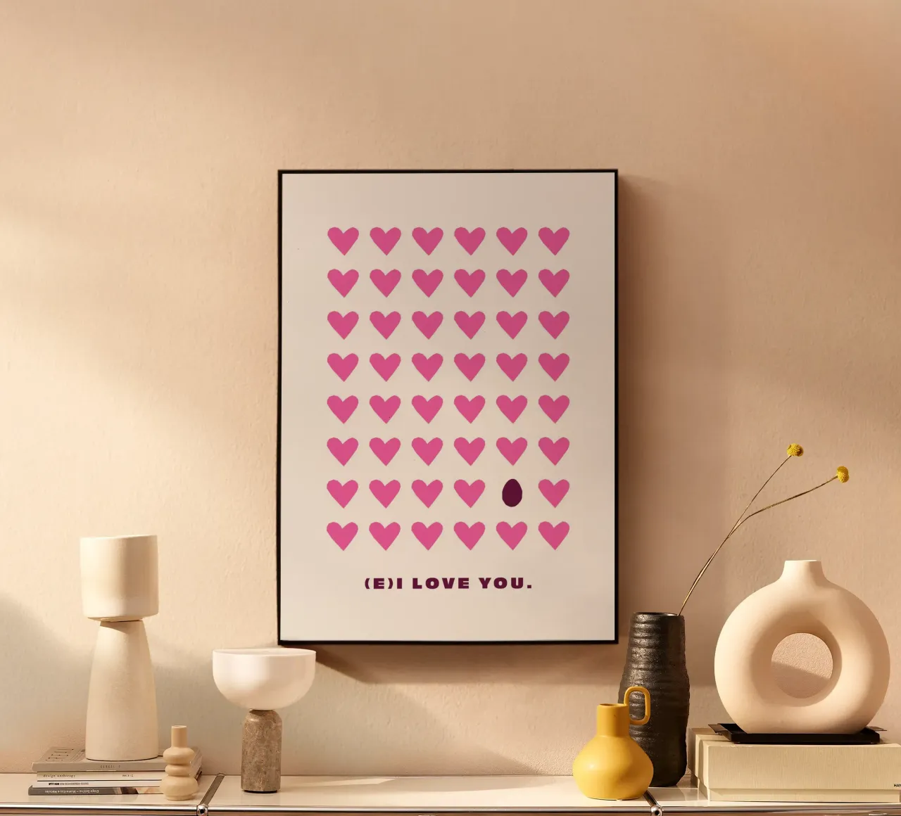 (Ei) love you – Patch plexiglass da Erinnerungsstaub