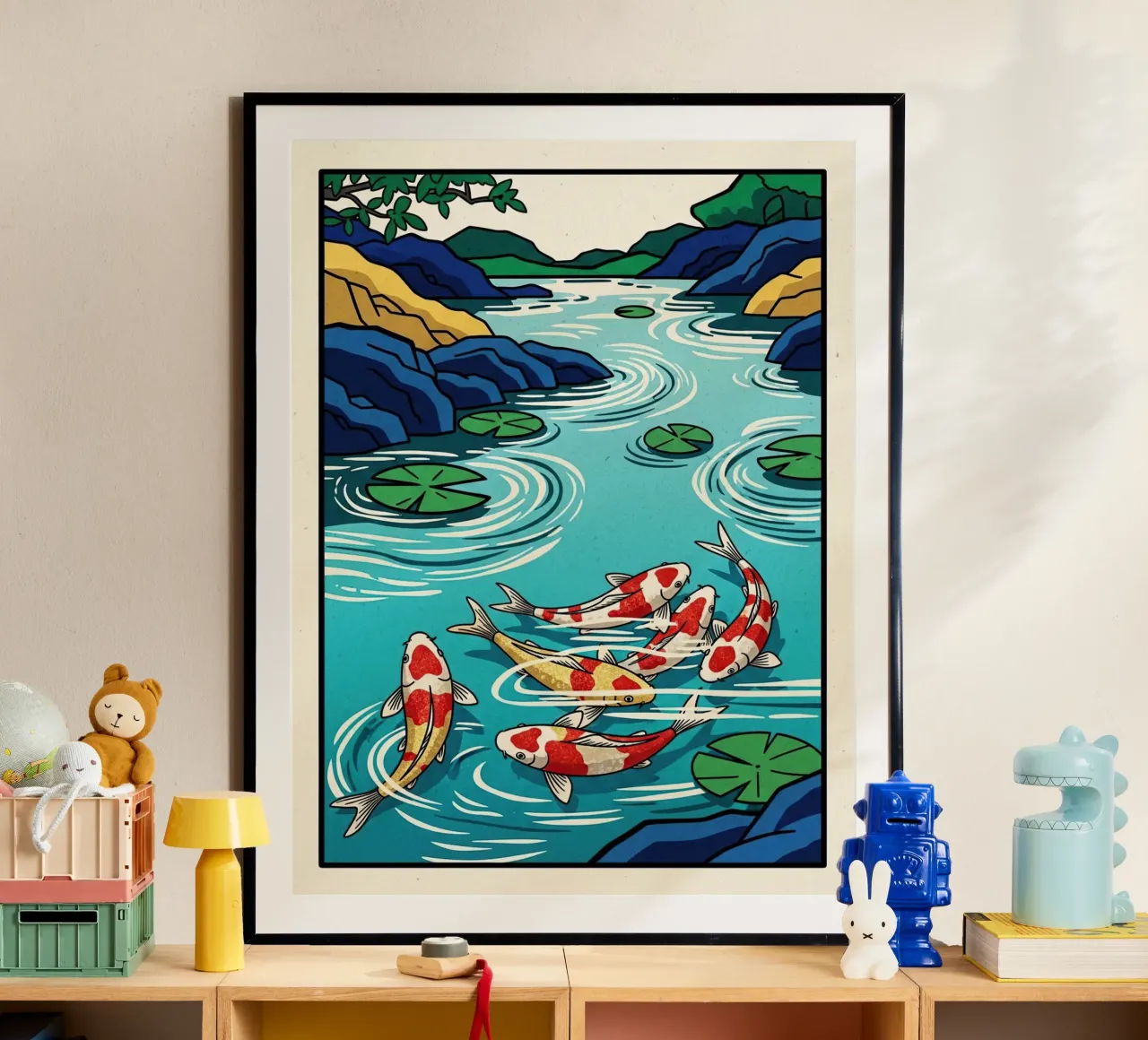 ACQUE TRANQUILLE poster da ArtPlane