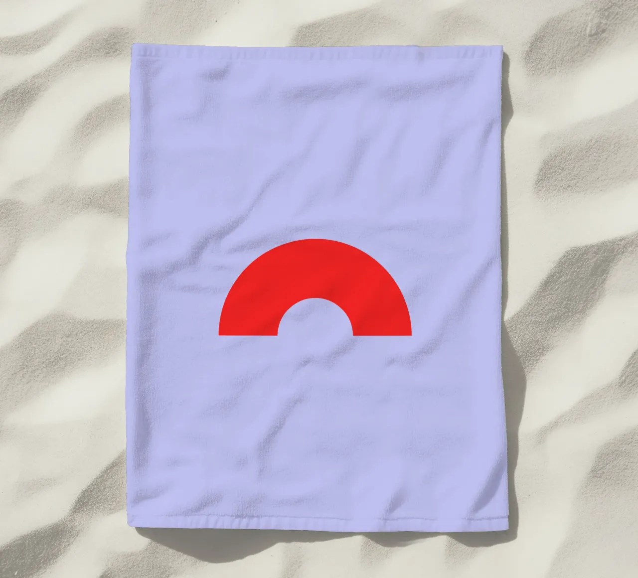 Anello semicircolare telo mare da MORINA FLAW