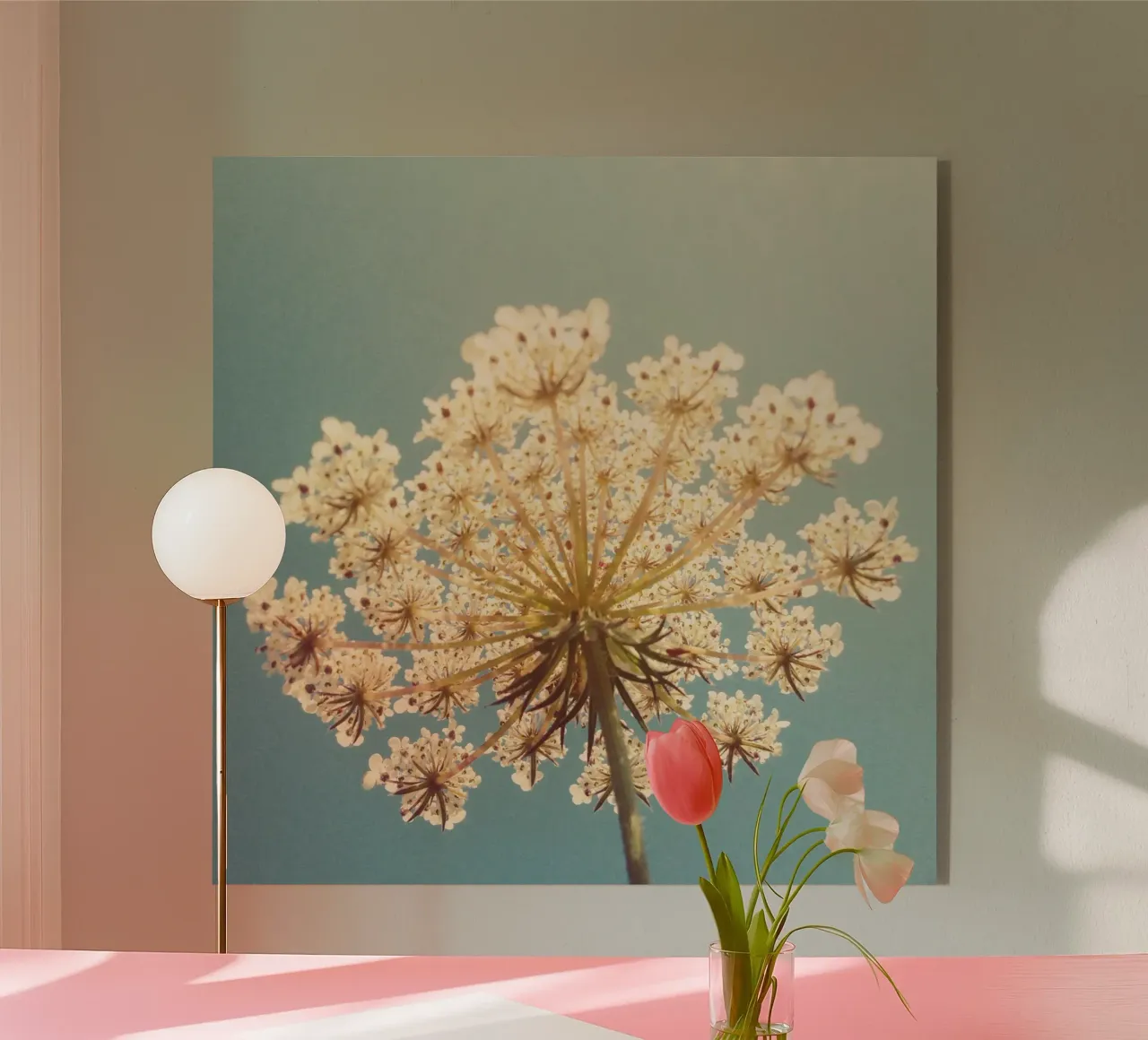 Queen Anne's Lace acrylic glass by Cassia Beck Photography