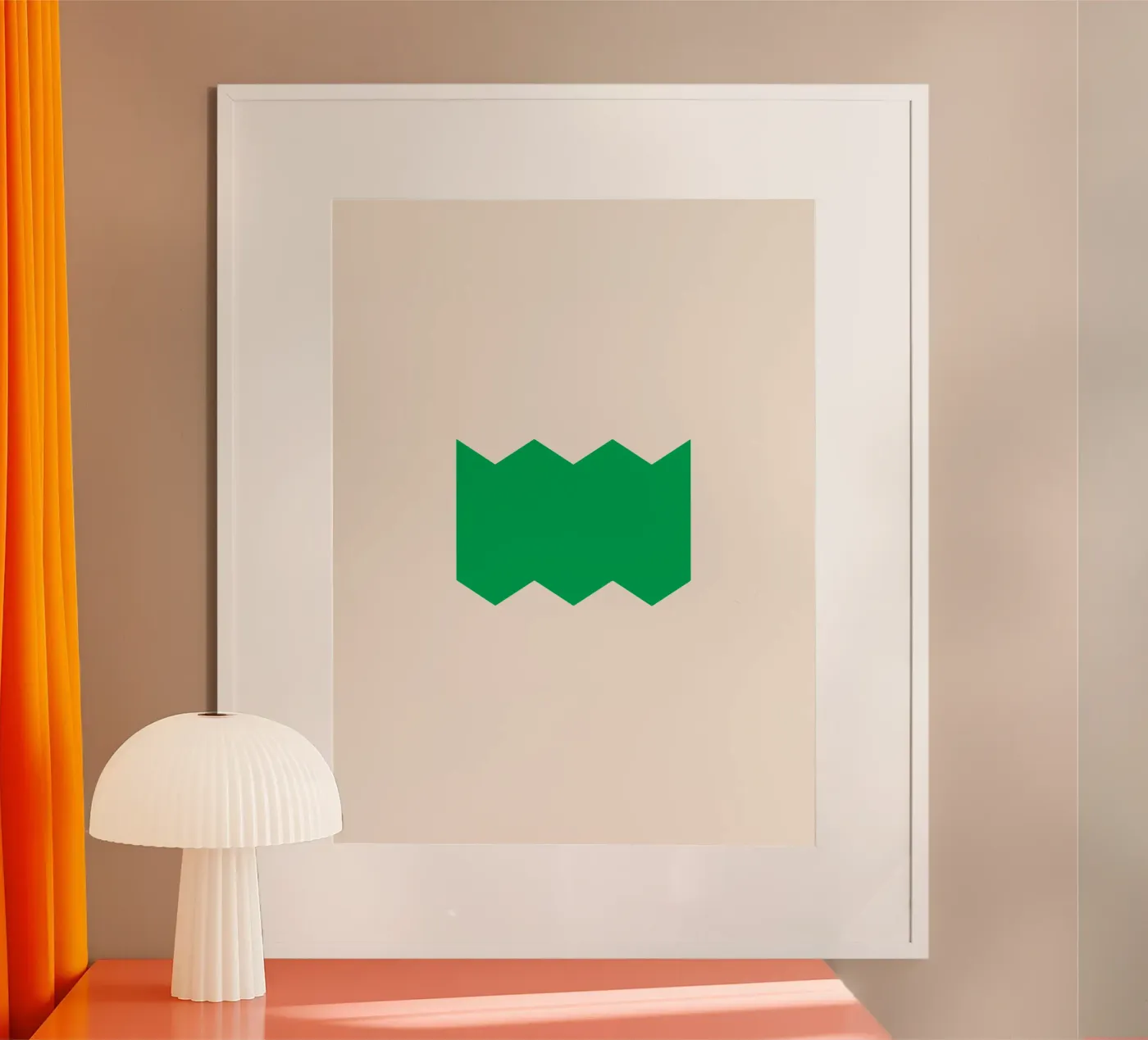 Chevron Pattern Poster von MORINA FLAW