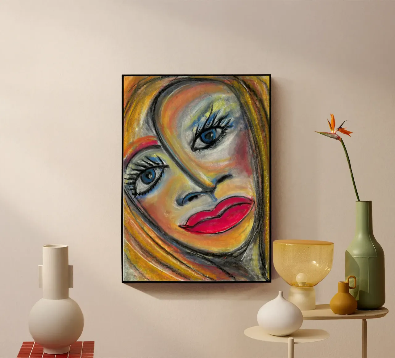 Liv - with red lips metacrilato de MissVeroonica