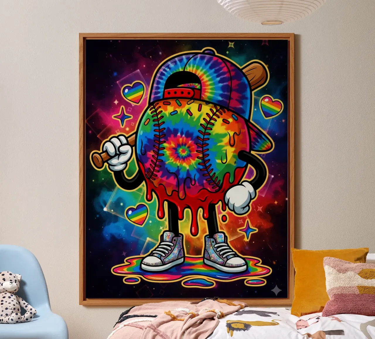 Baseball alluminio dibond da Unique Urban Life