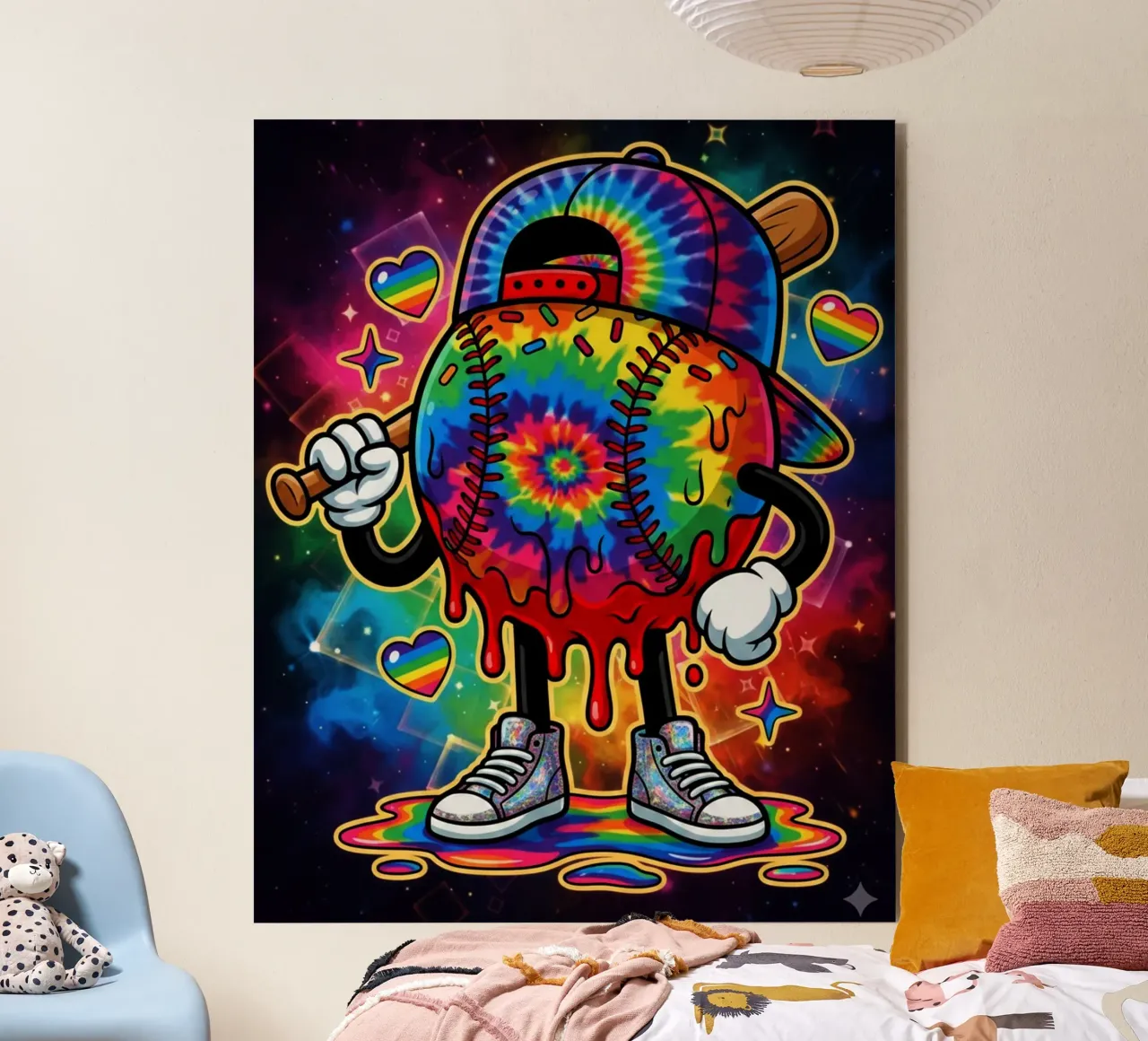 Baseball alluminio dibond da Unique Urban Life