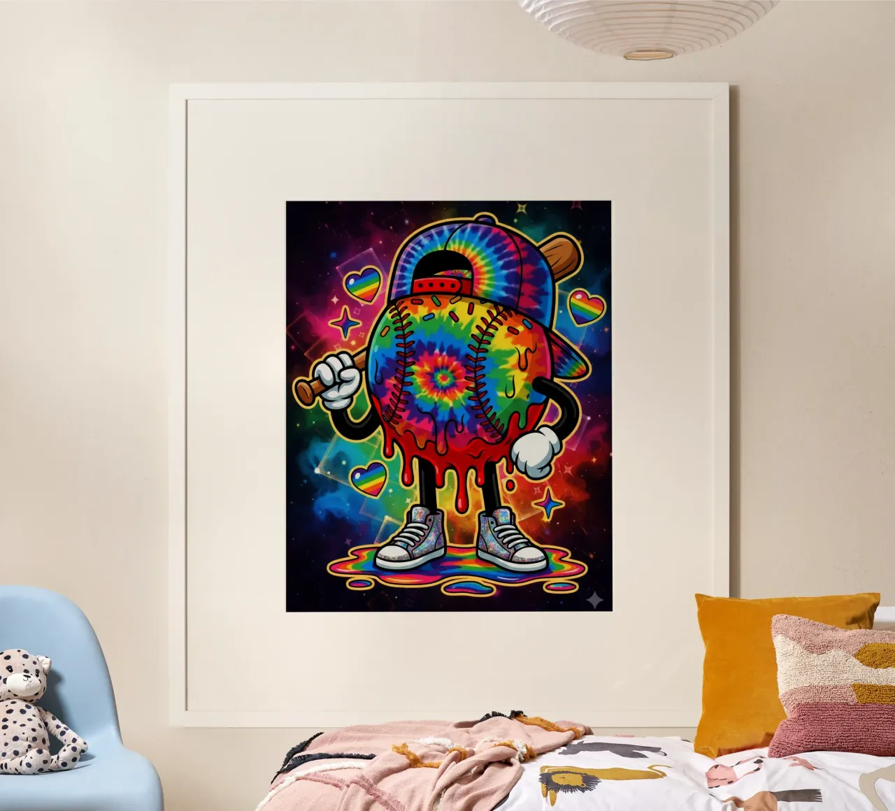 Baseball Poster von Unique Urban Life