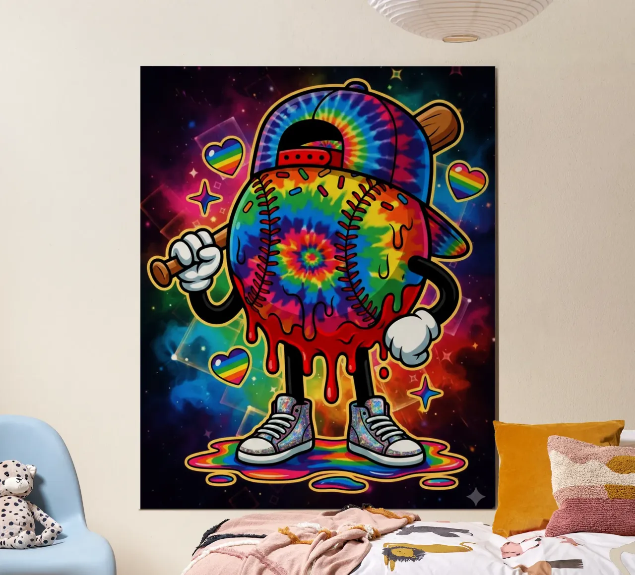 Baseball Poster von Unique Urban Life